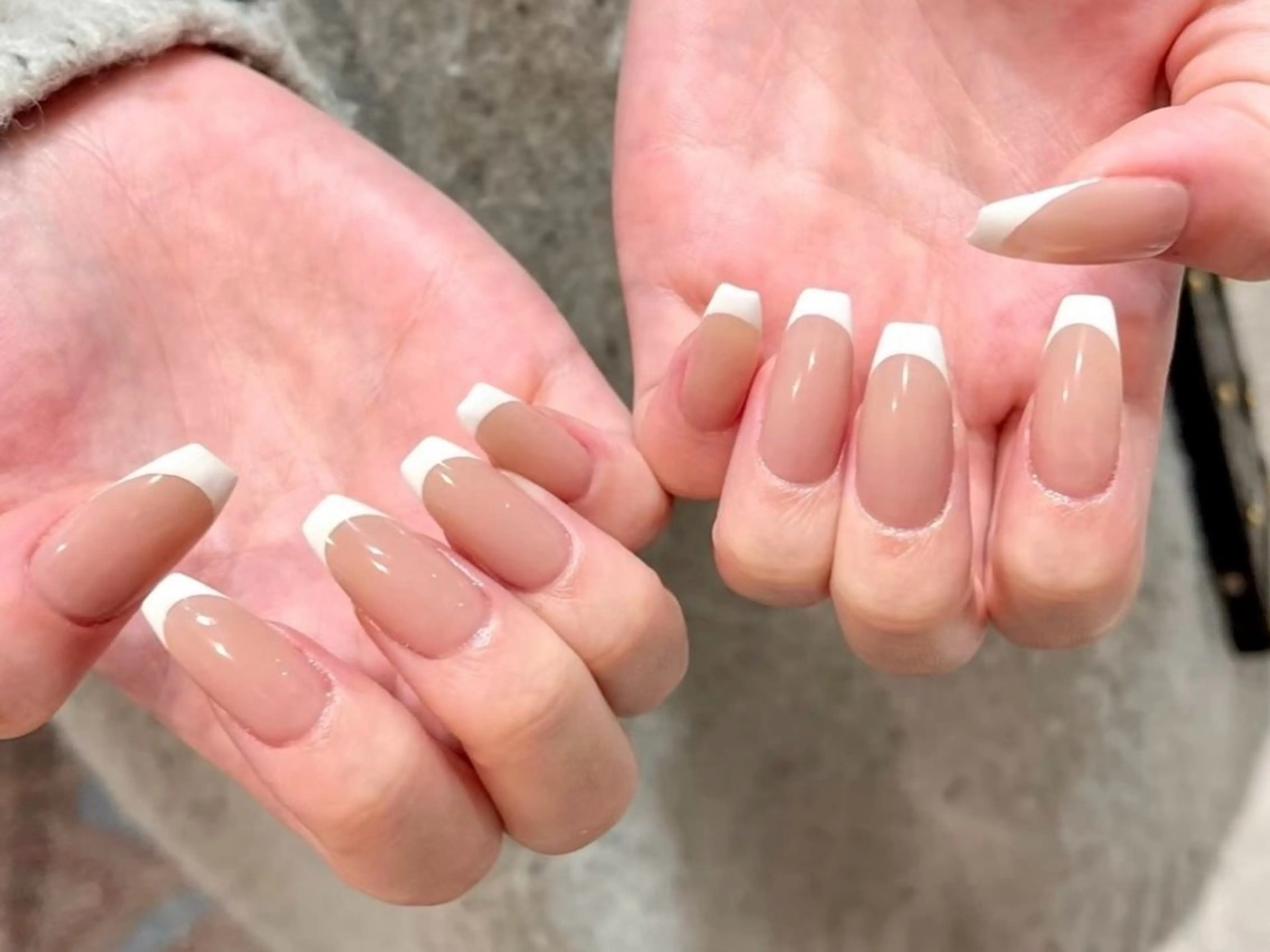 【Jrネイリストクーポン🌼】ハンド💅🏻フレンチ/ベースカラー有💕✨初回オフ無料✨の写真