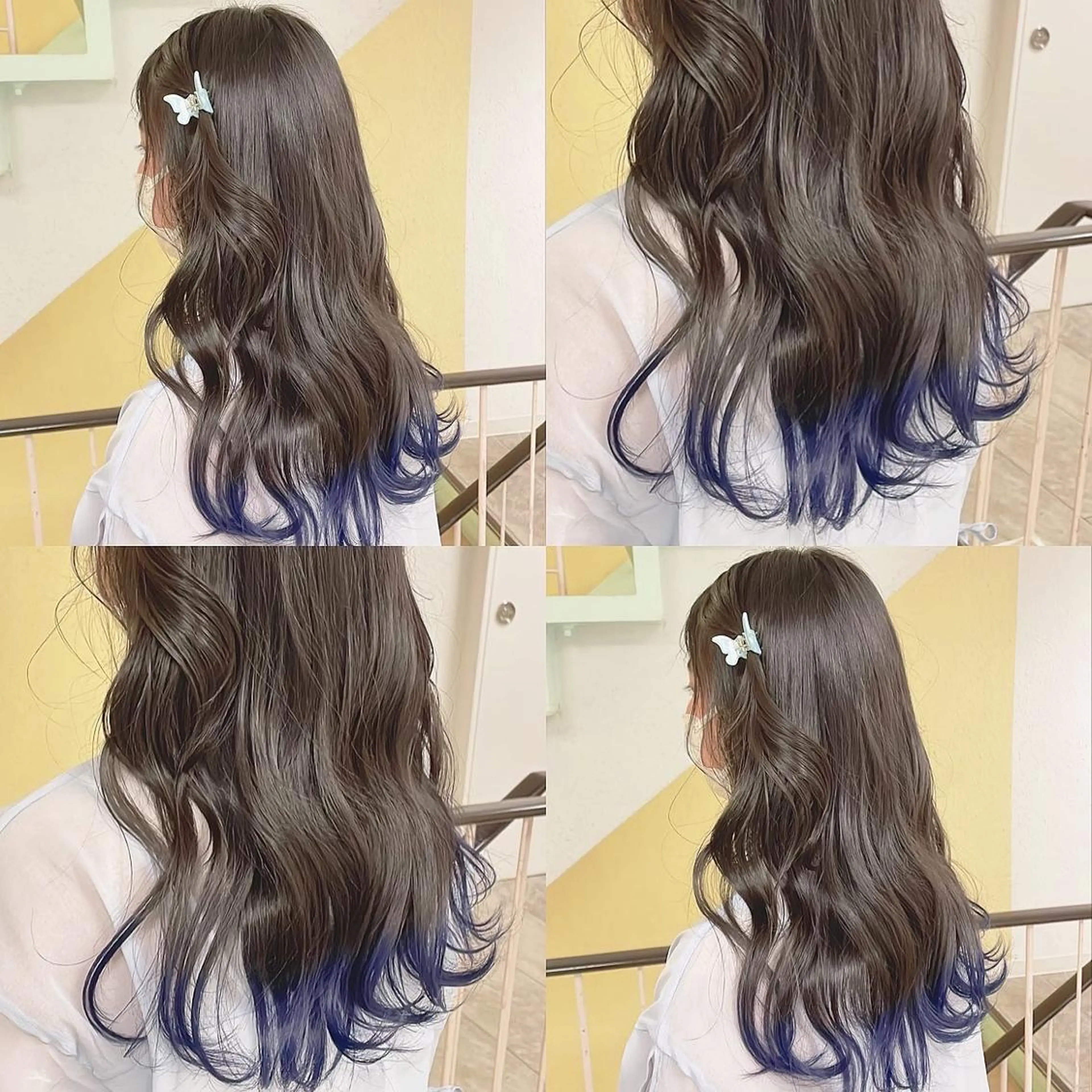 カラー ヘアカラー トリートメント 渋谷:インナーカラー ／🍒エリカ🍒のヘアスタイル