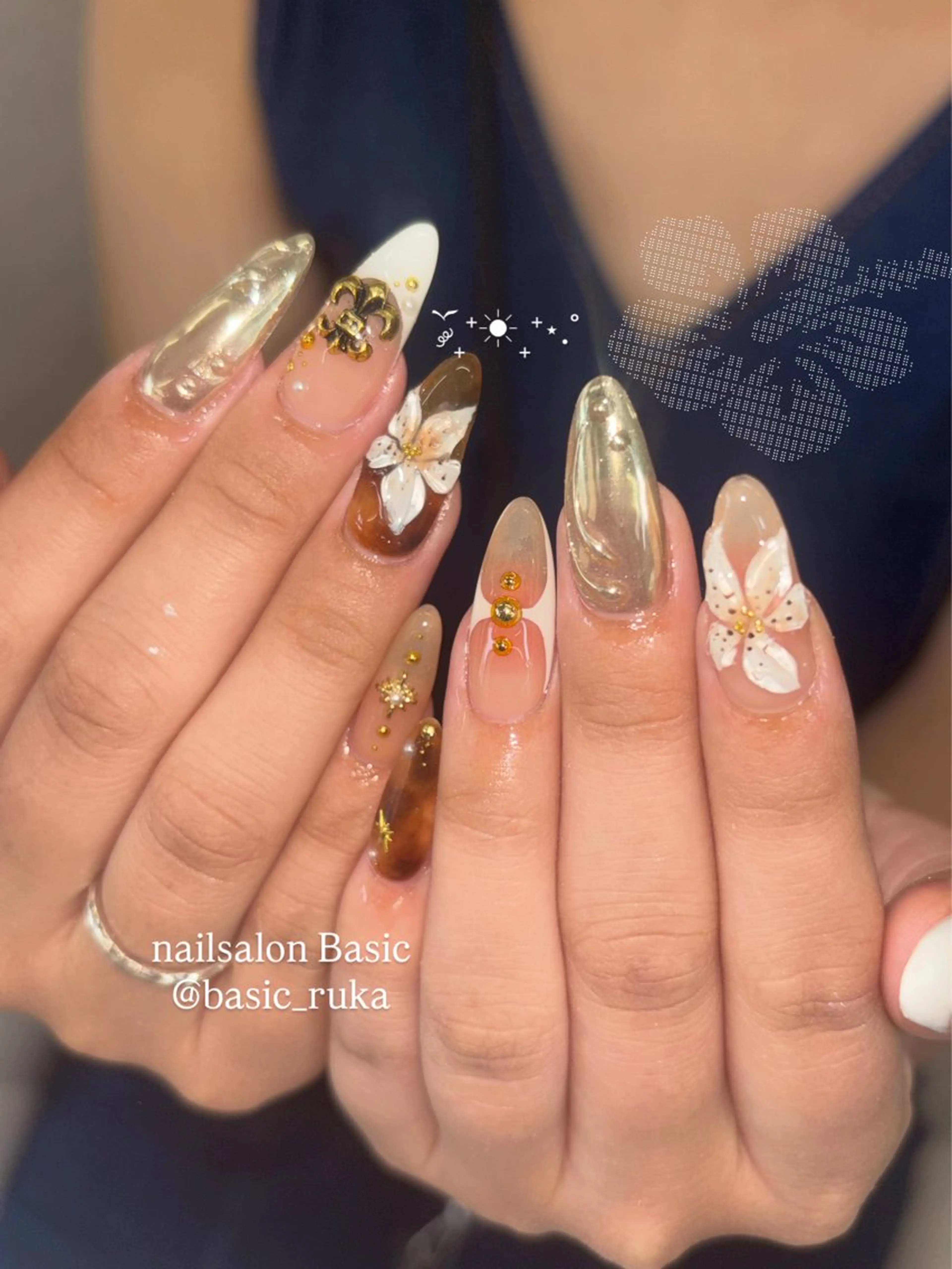 ネイル ハンドネイル Basic本厚木店 Ruka♛のネイルデザイン