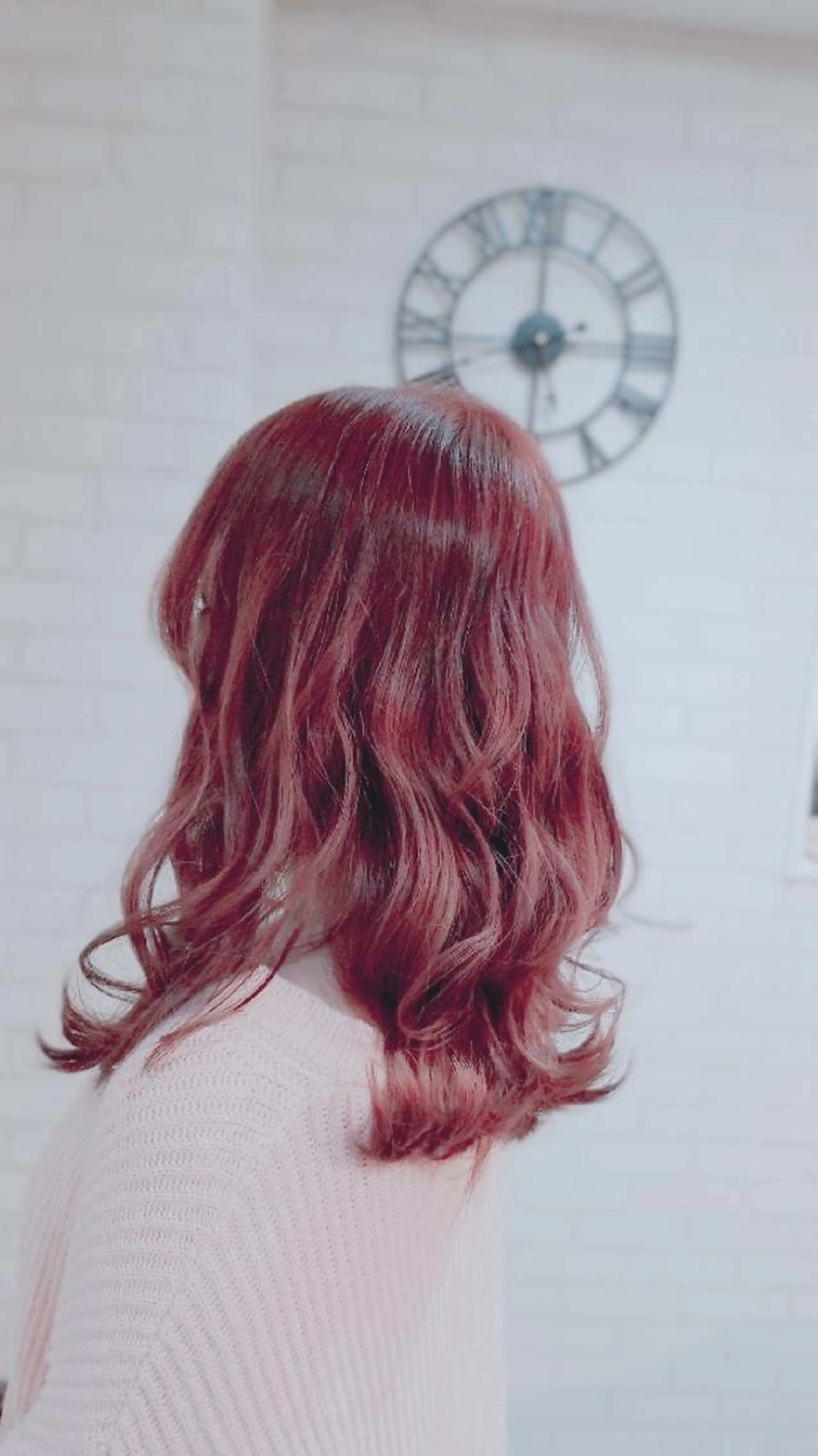 ケアブリーチのダブルカラー（イルミナカラー仕様）の写真