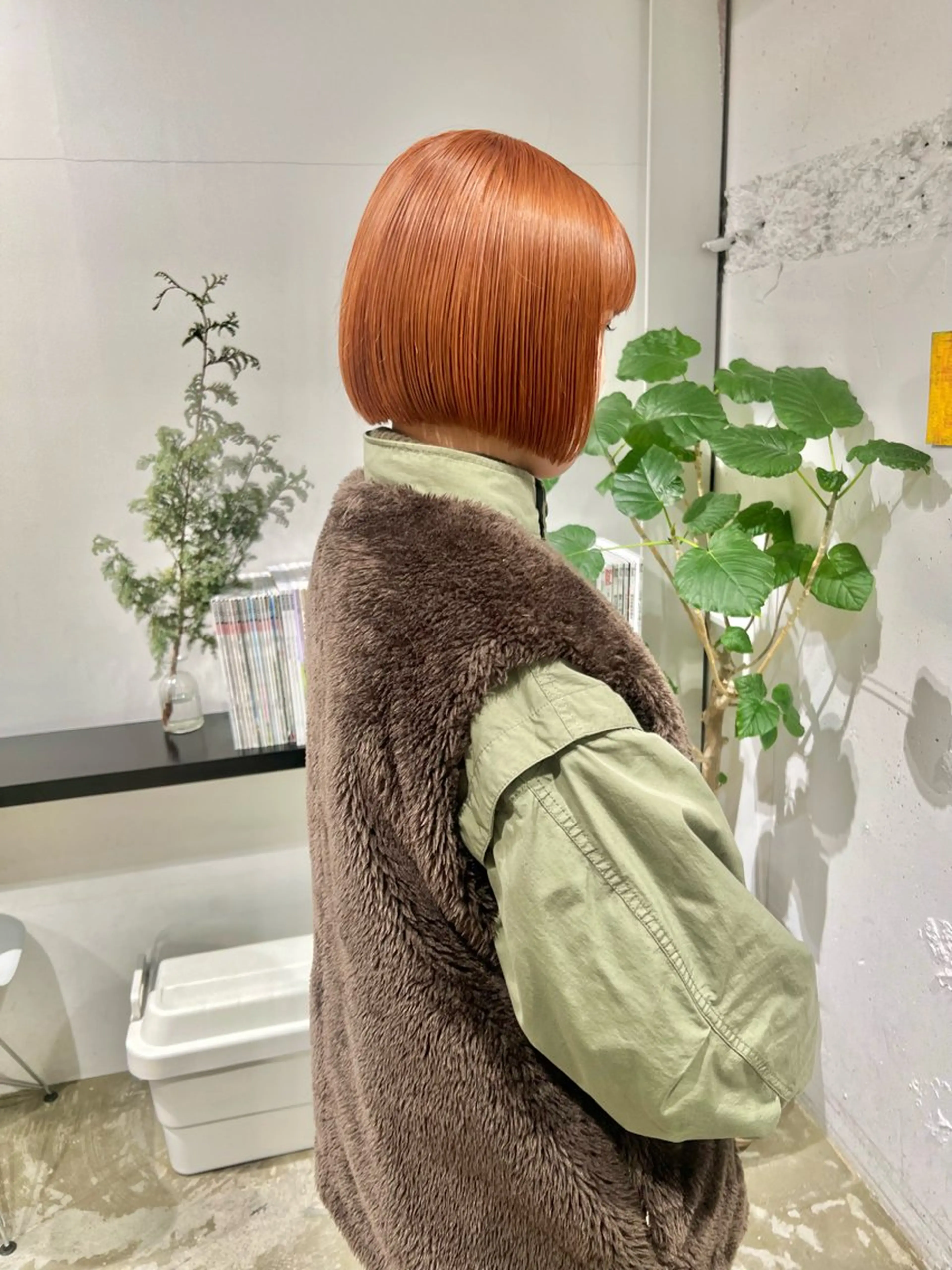 ショート ボブ カット 石井 菜々のヘアスタイル