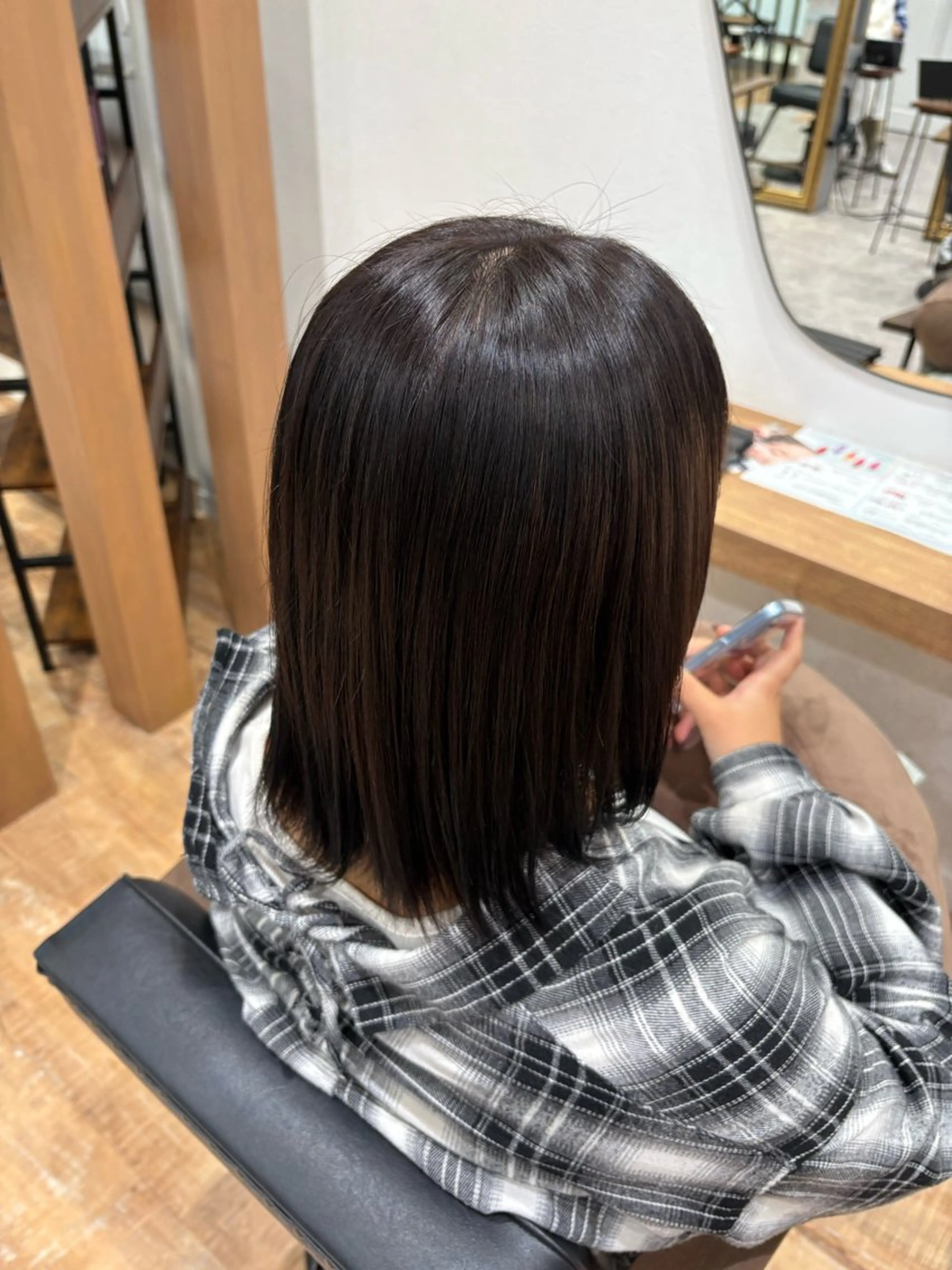 カラー ヘアカラー トリートメント 透明感カラー/ダブル カラー/MAI🎀のヘアスタイル