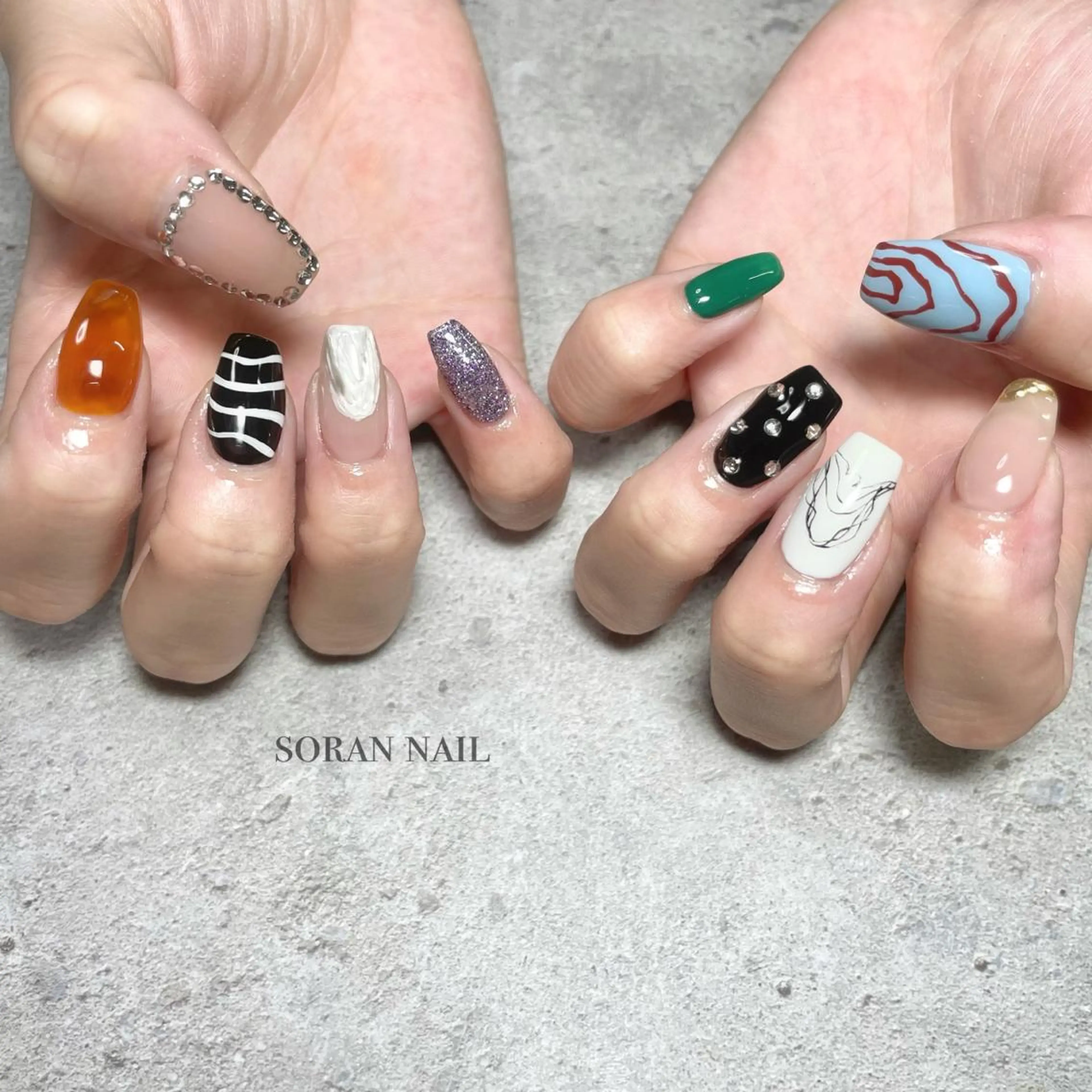 ネイル ハンドネイル soran nailのネイルデザイン