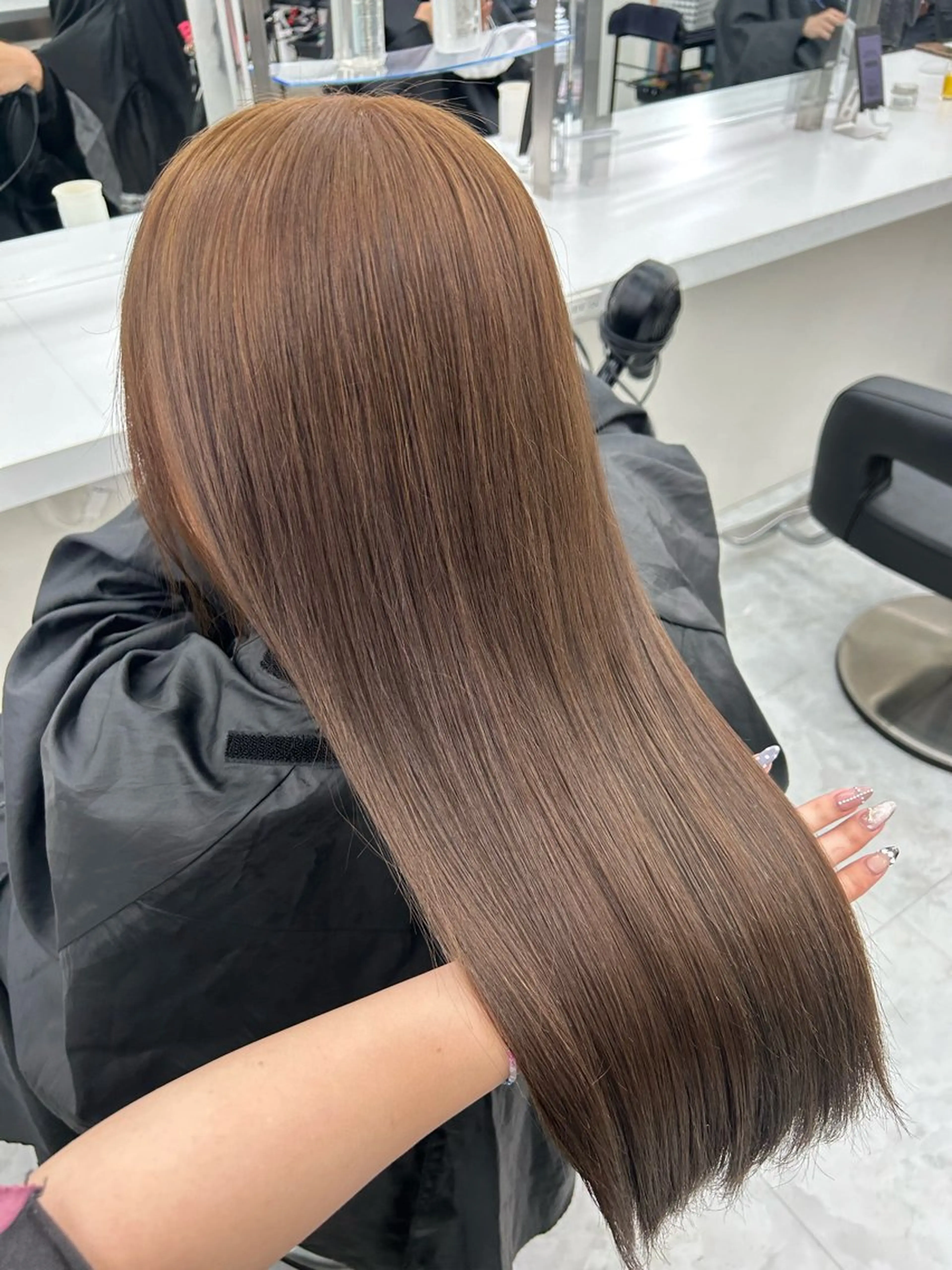 【🤎10月限定🤎】ケアブリーチダブルカラーで明るく透明感のある理想の秋colorに🍂*.+ﾟの写真