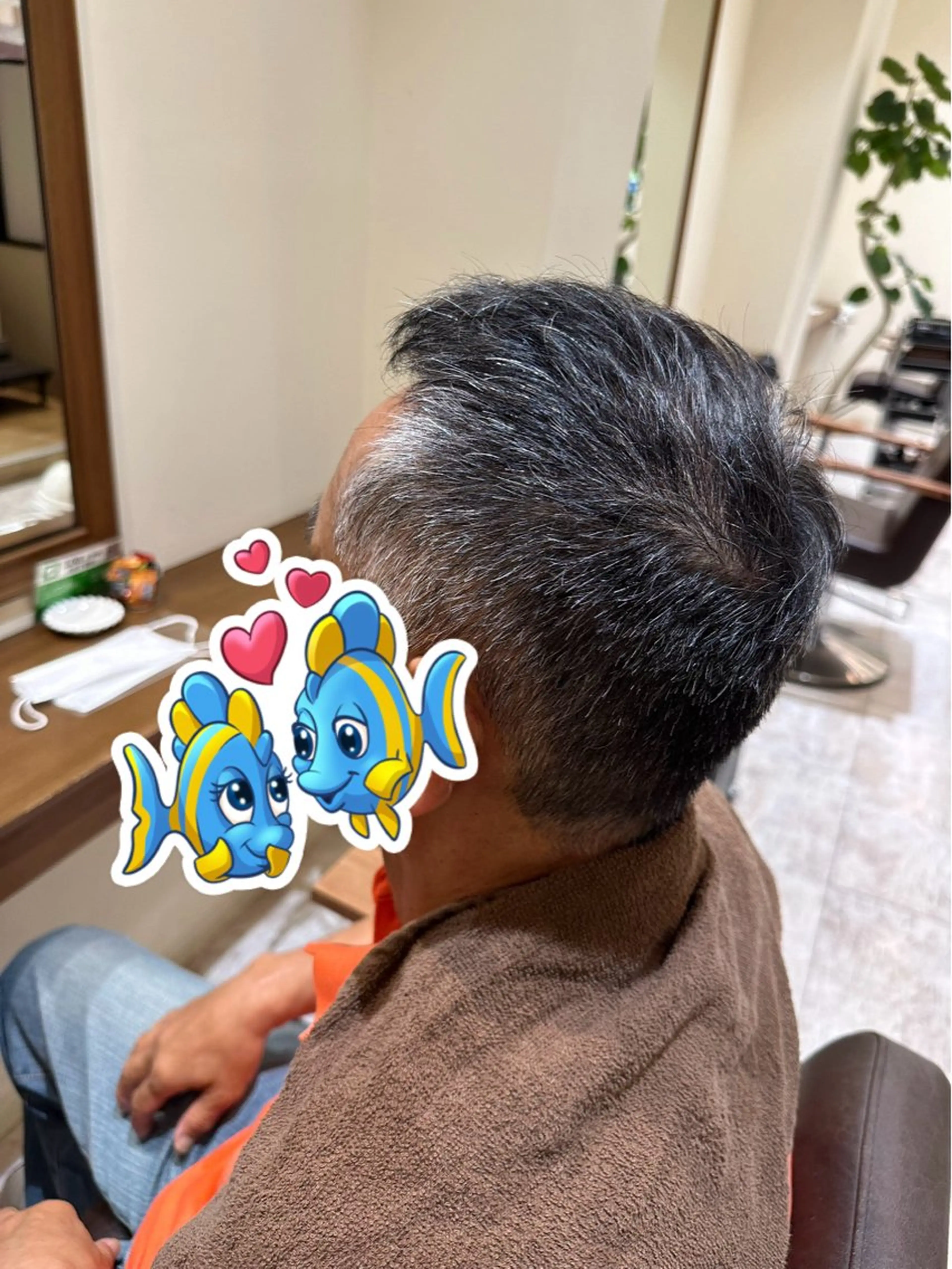 メンズ イマ フジのヘアスタイル