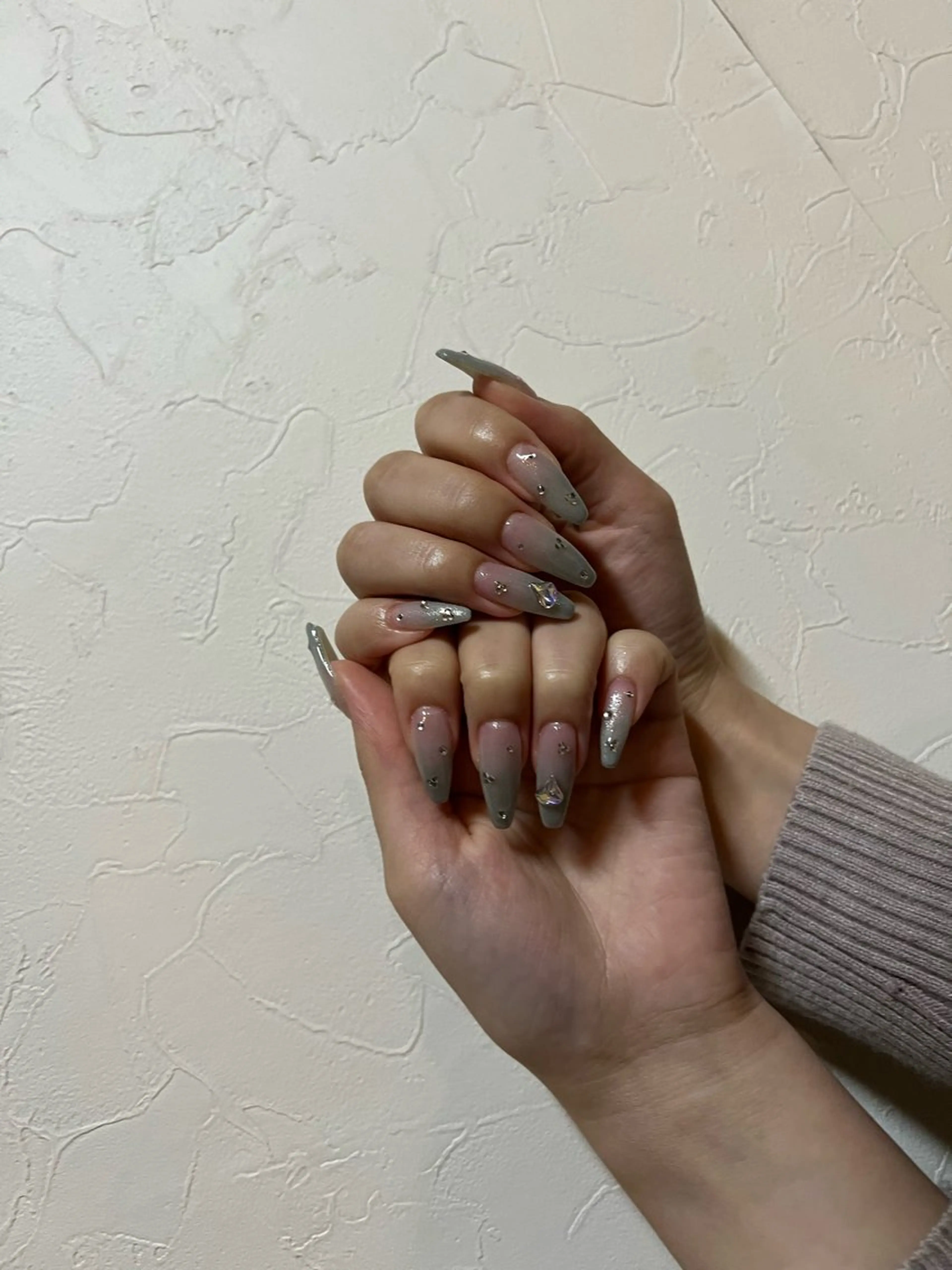 セミロング Lu, ema nailのネイルデザイン