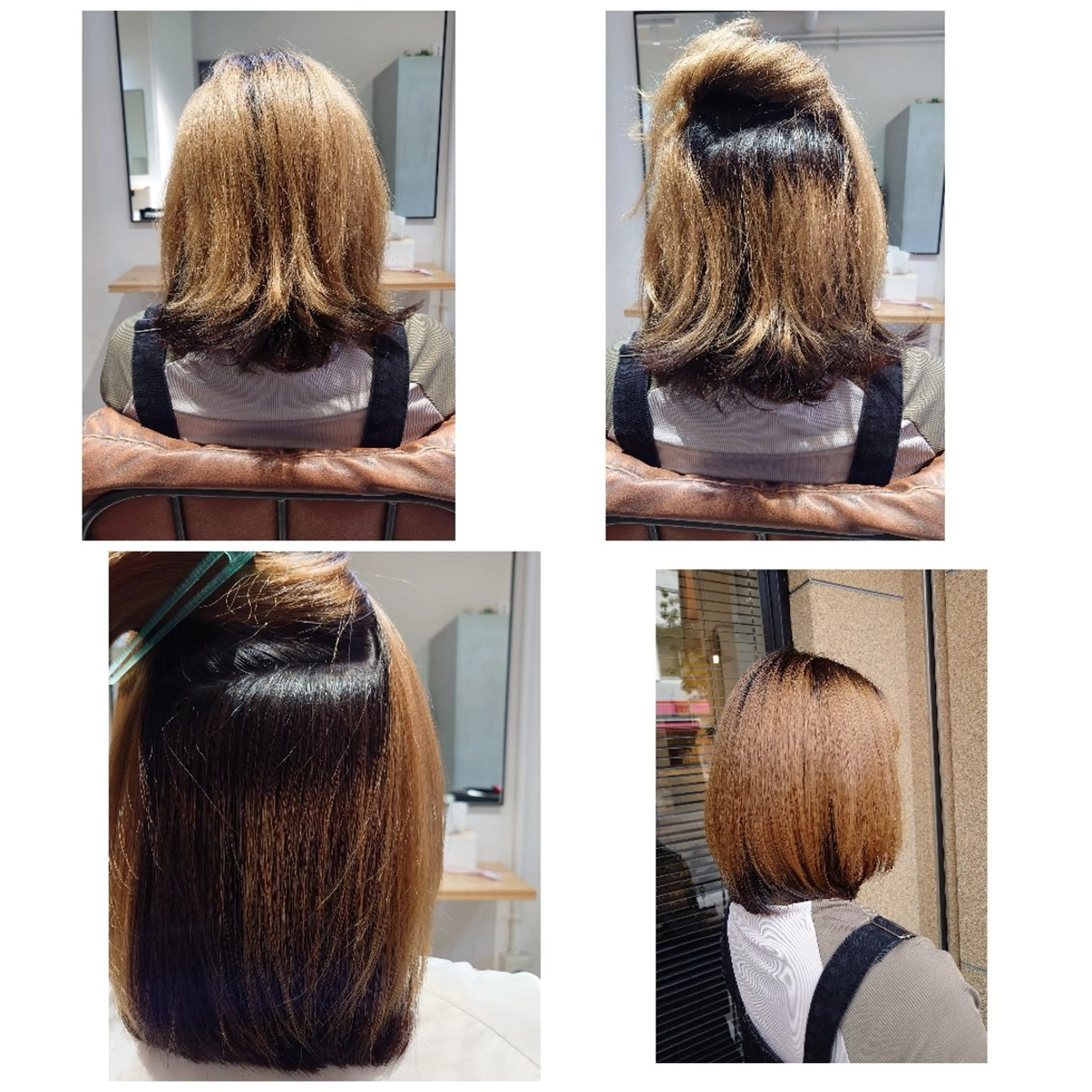 ミディアム 髪質改善 縮毛矯正 トリートメント Lien 所属・宮本 直樹のヘアスタイル