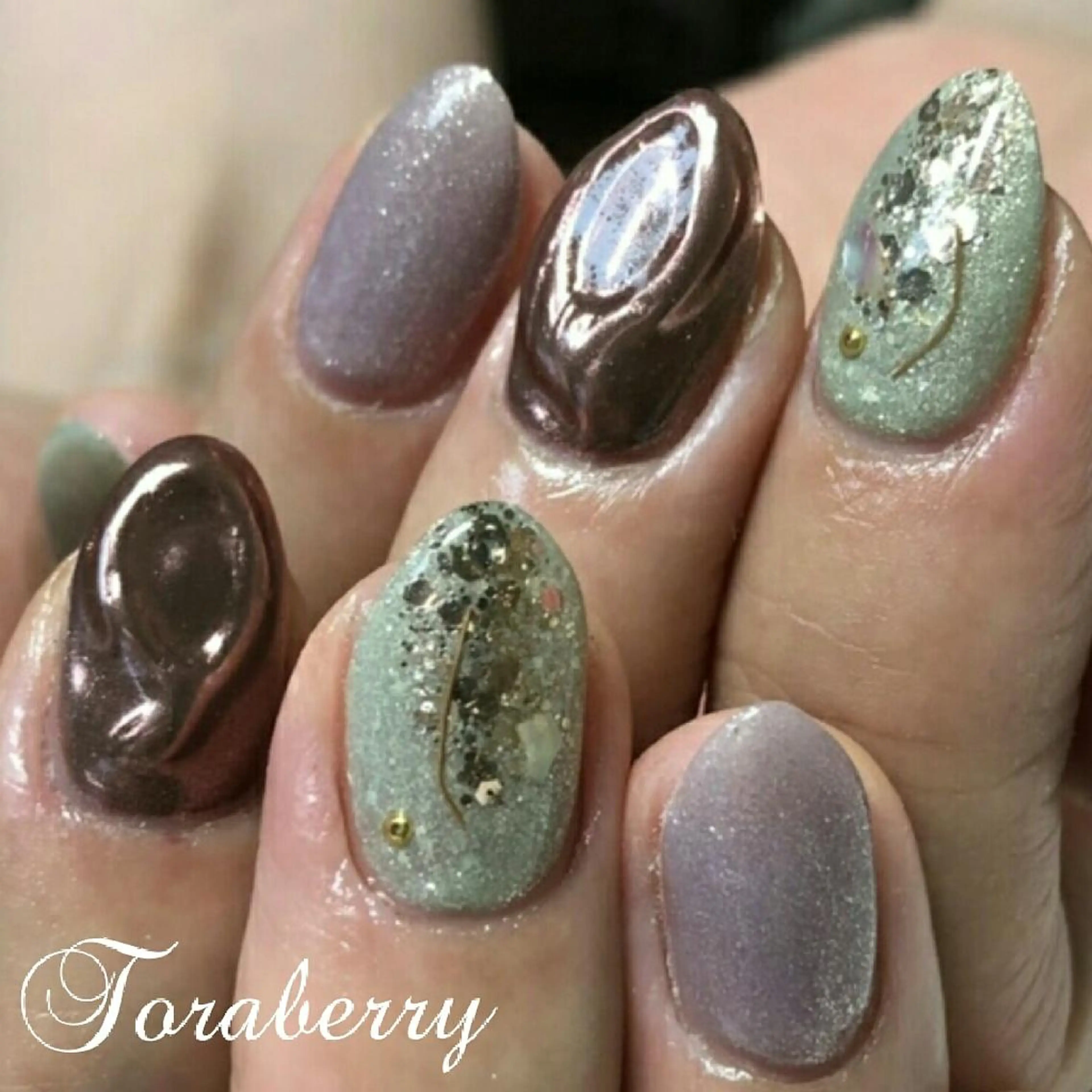 ネイル ハンドネイル ネイリスト なつみのネイルデザイン