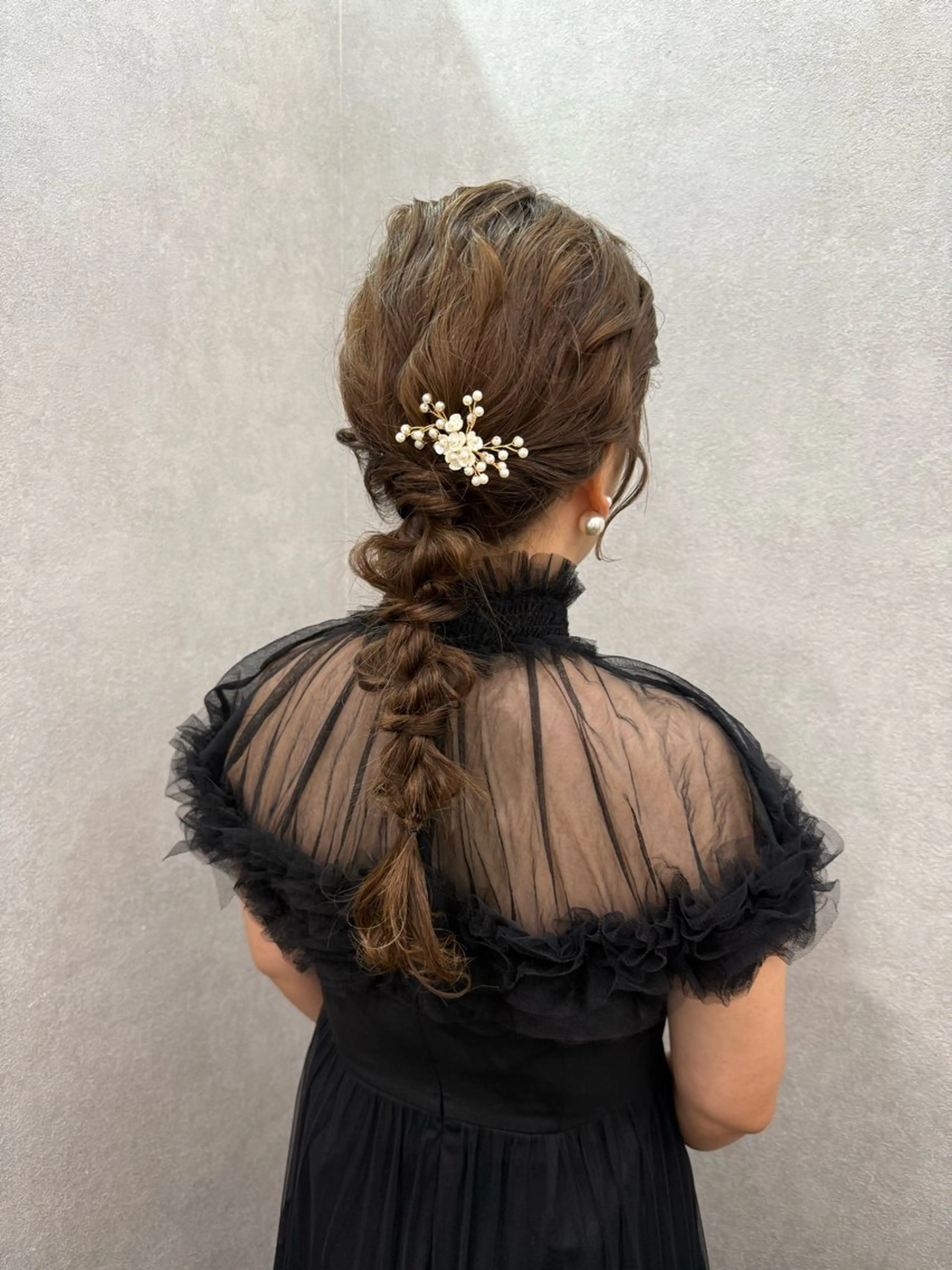ロング ヘアセット まとまるボブ🌼 アレンジ🌼鴨下穂香のヘアスタイル