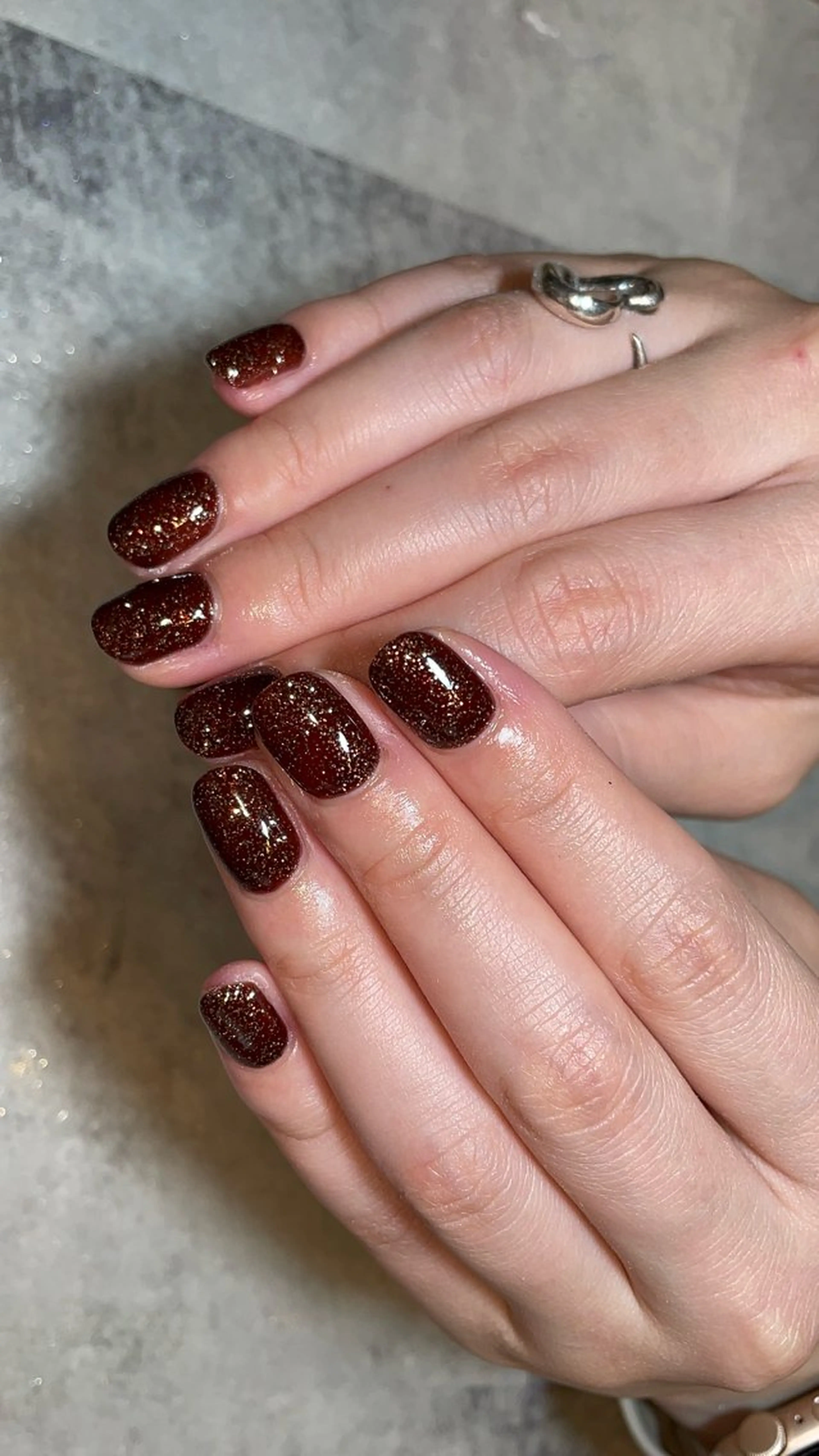 ネイル ハンドネイル nail salon ラピスラズリのネイルデザイン