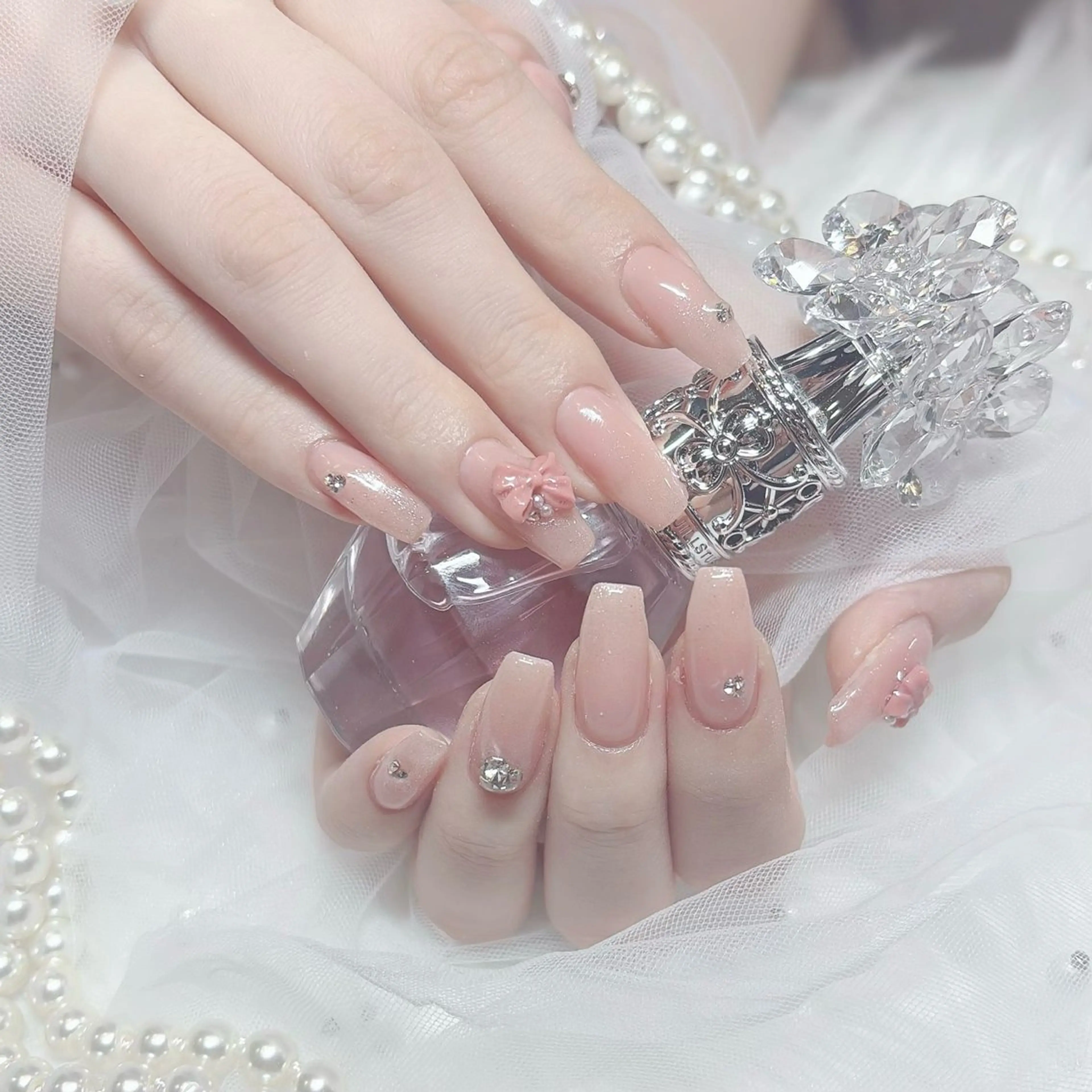 ネイル ピンク ハンドネイル aba nail ♡ akuaのネイルデザイン