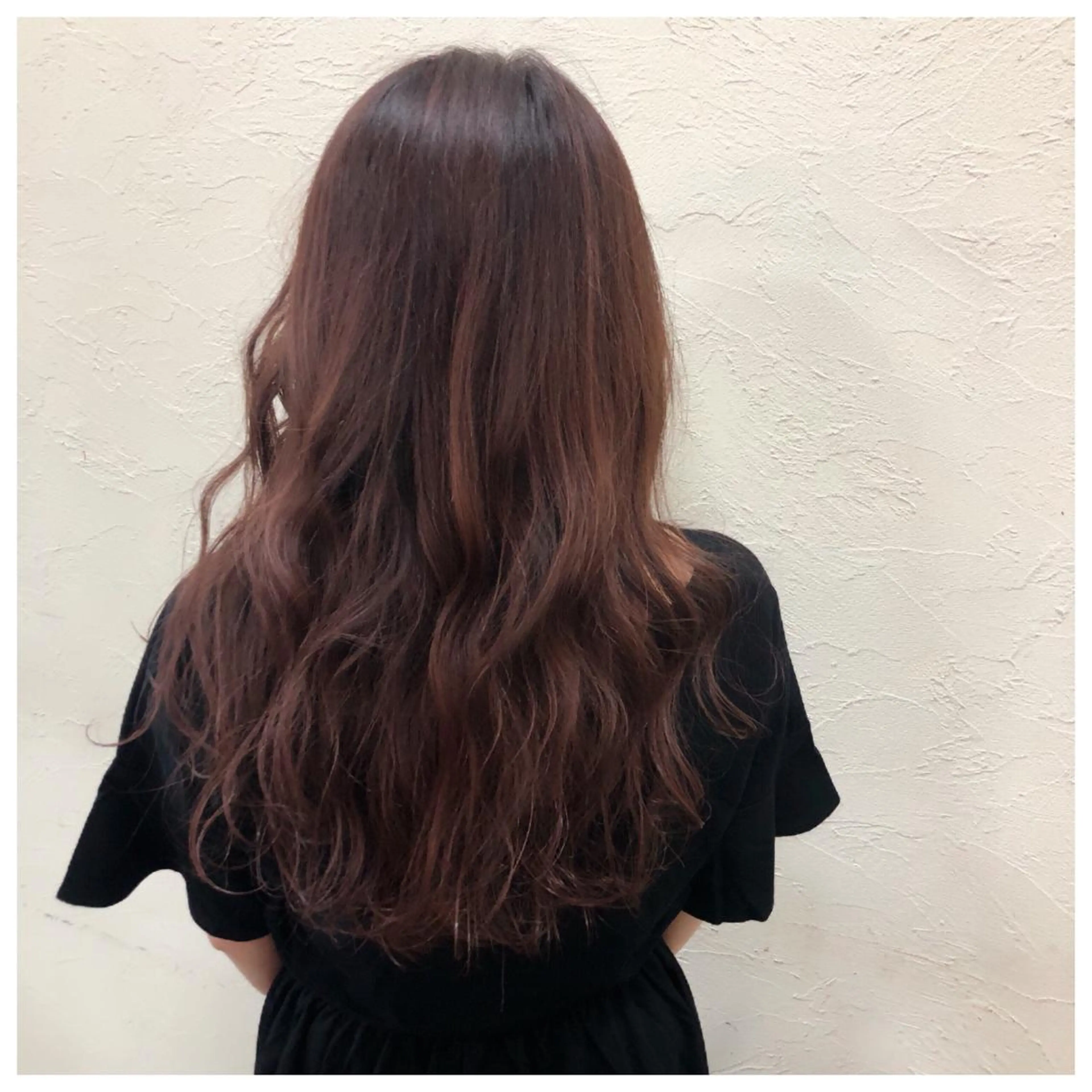 ロング カラー カット ヘアカラー トリートメント ENIF ヤマグチアツコのヘアスタイル