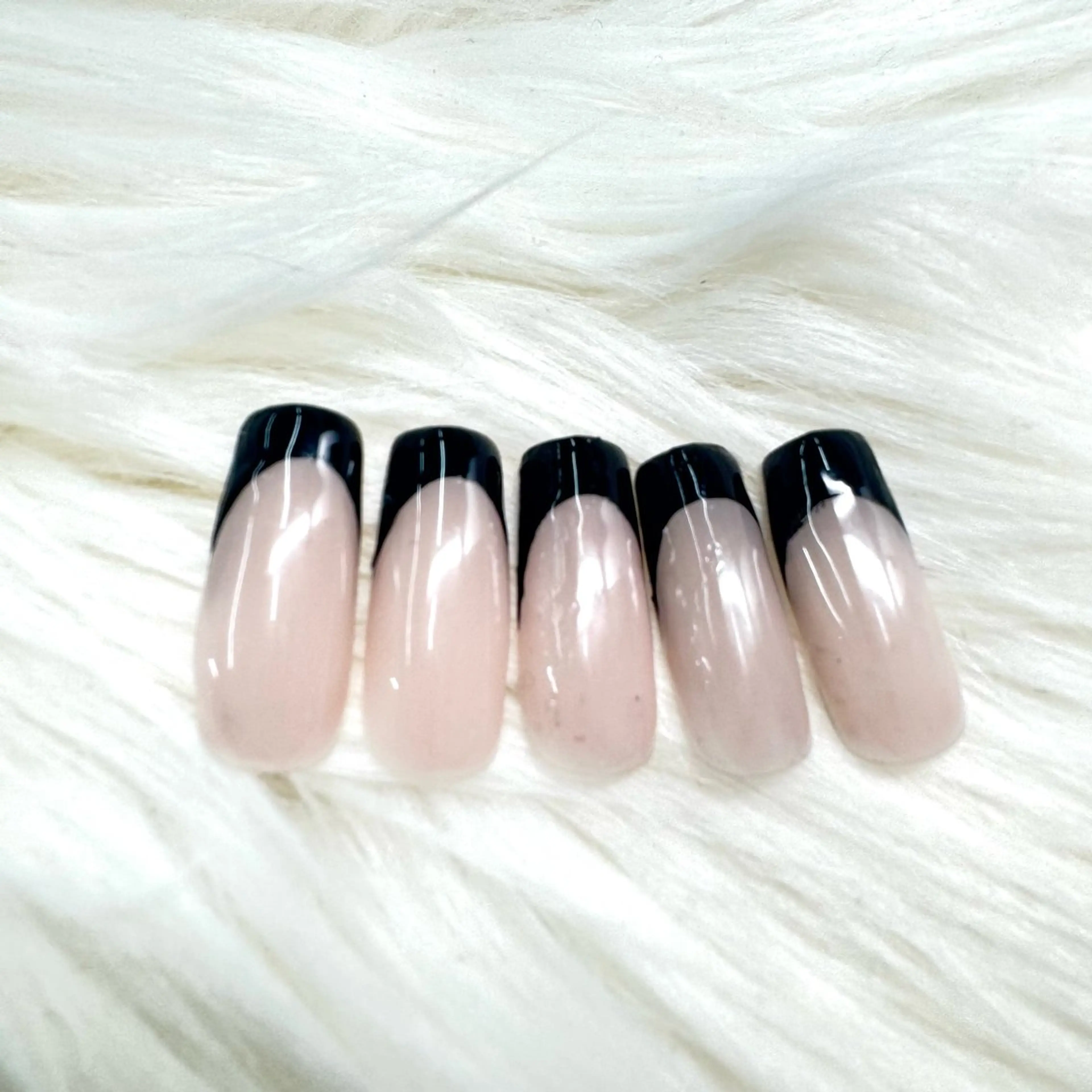 ネイル フレンチネイル ピンク ピンクベージュ 大塚 澄玲のネイルデザイン