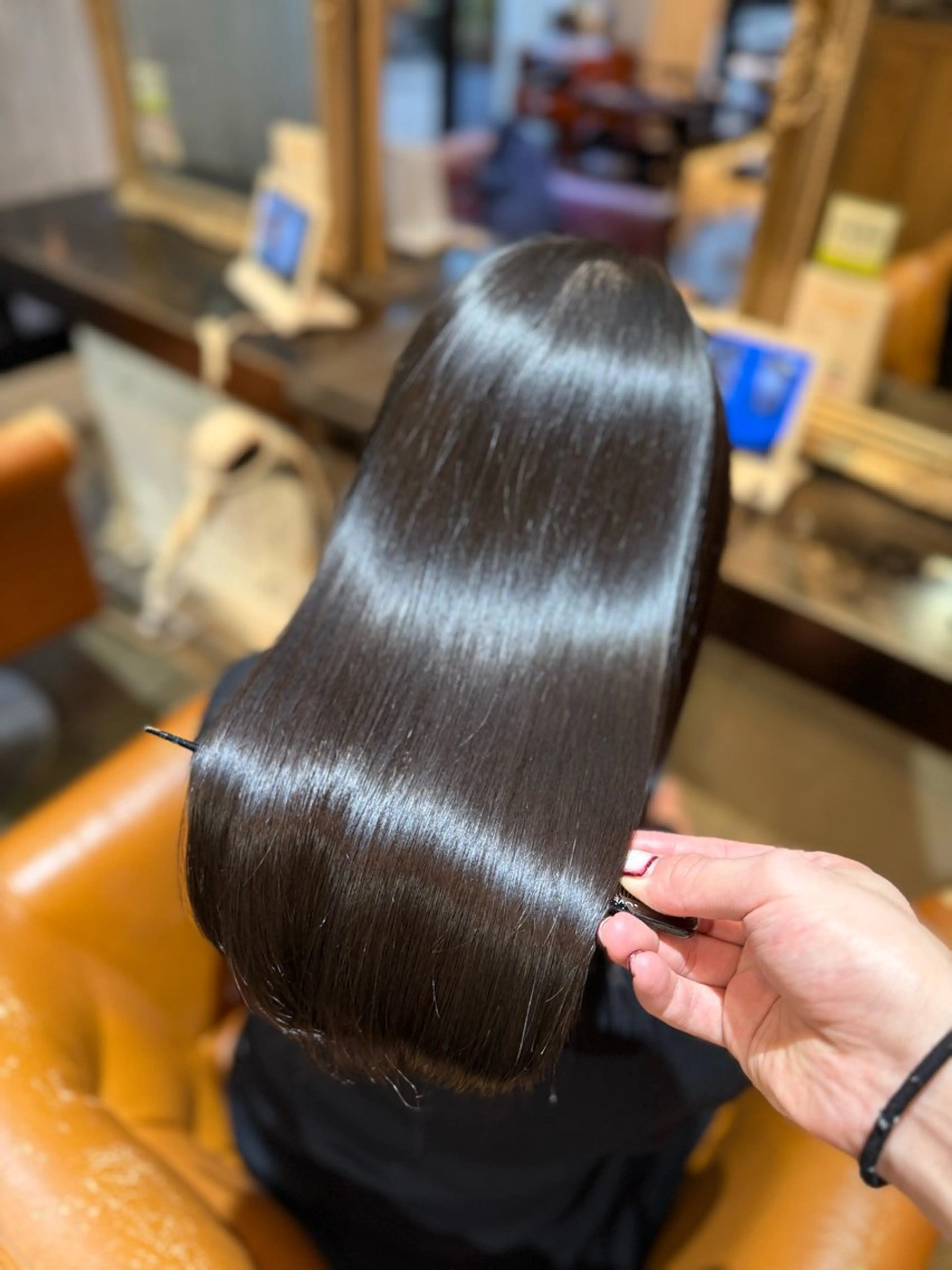 セミロング パーマ カット 縮毛矯正 トリートメント 髪質改善 カット/soyaのヘアスタイル