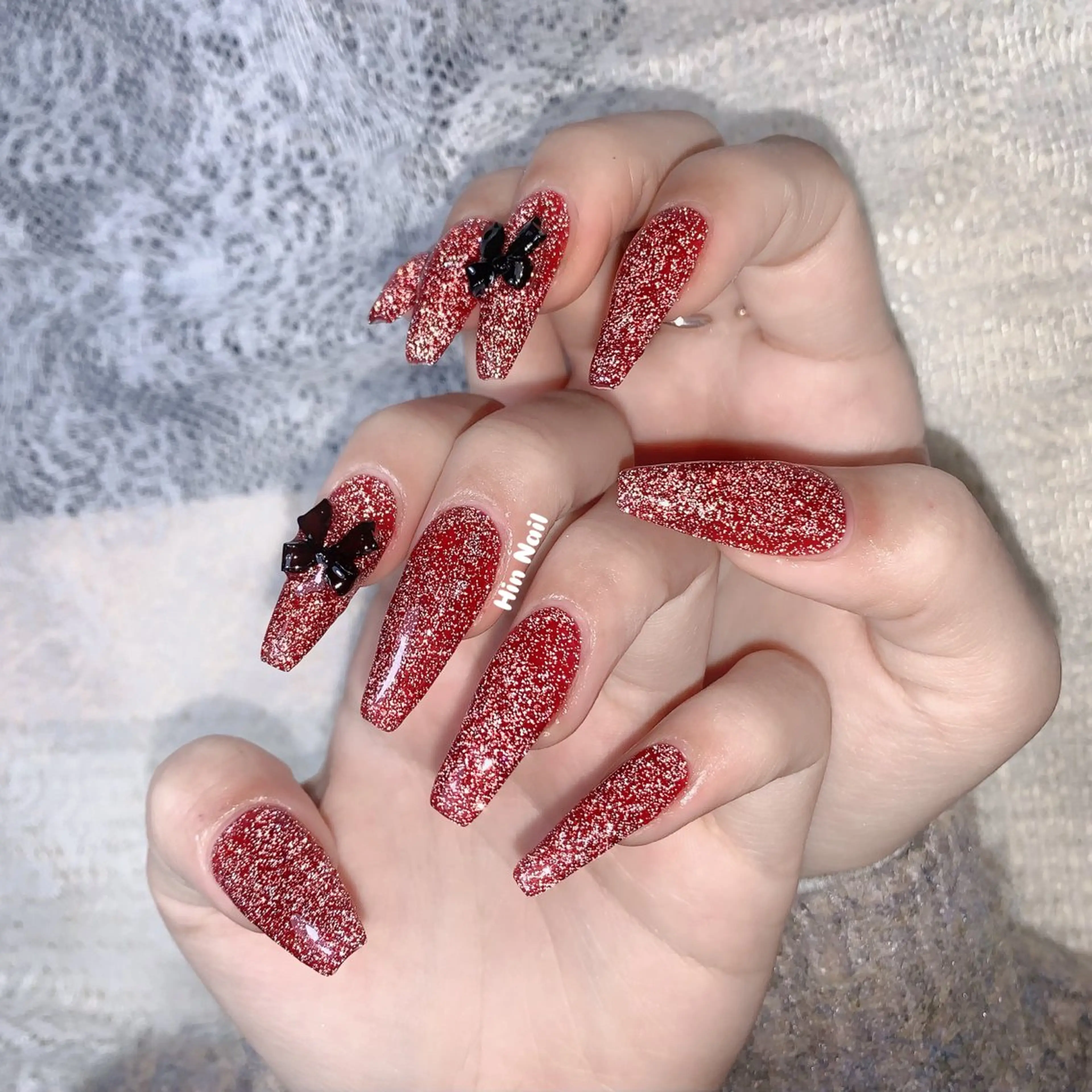 ネイル 冬ネイル クリスマス HIN NAILのネイルデザイン