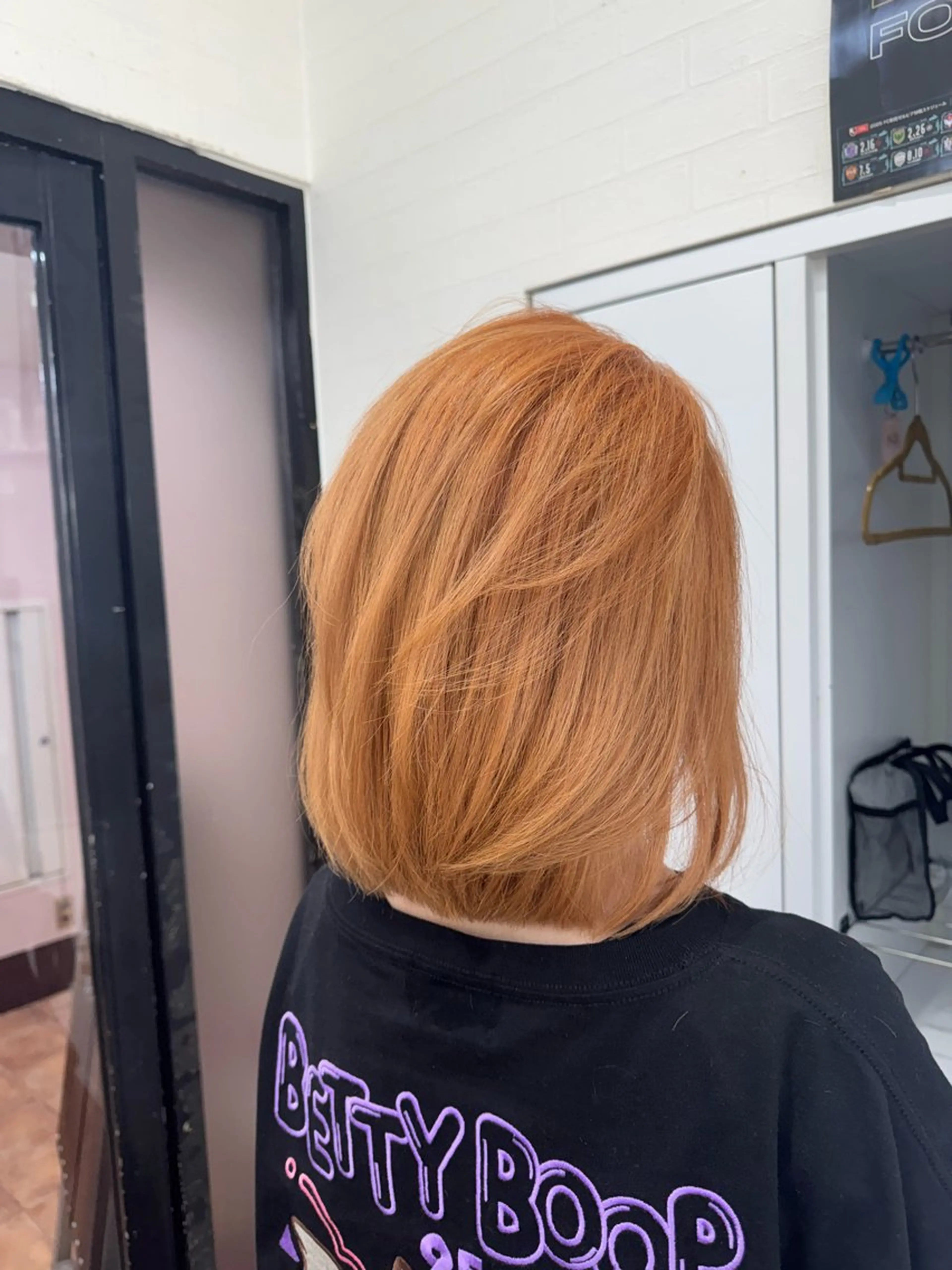ミディアム ヘアカラー トリートメント 田子🦋ハイトーン 🫐耳つぼジュエリーのヘアスタイル
