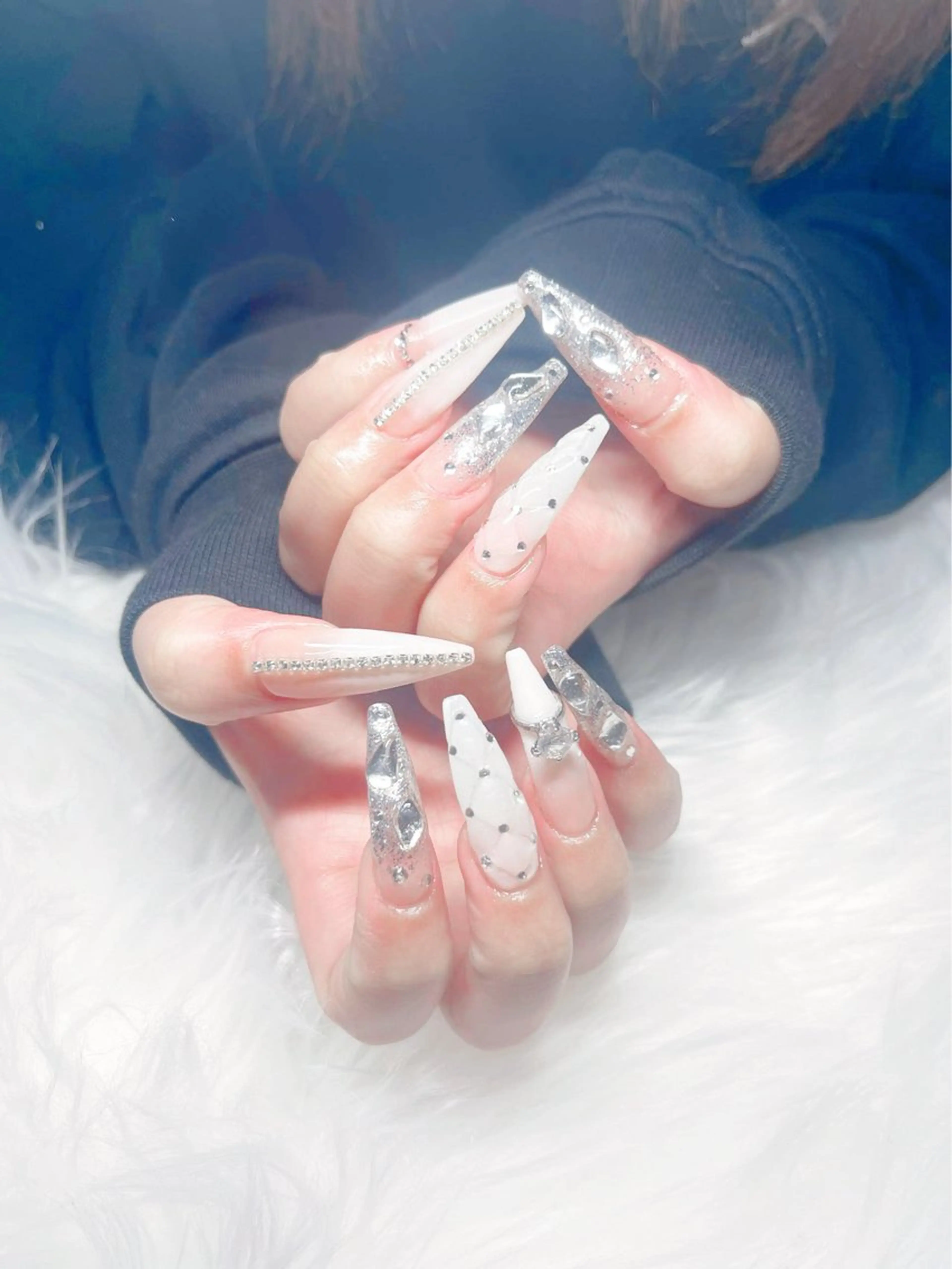 ネイル ハンドネイル ハンドケア 💜MIYA nail川崎店のネイルデザイン