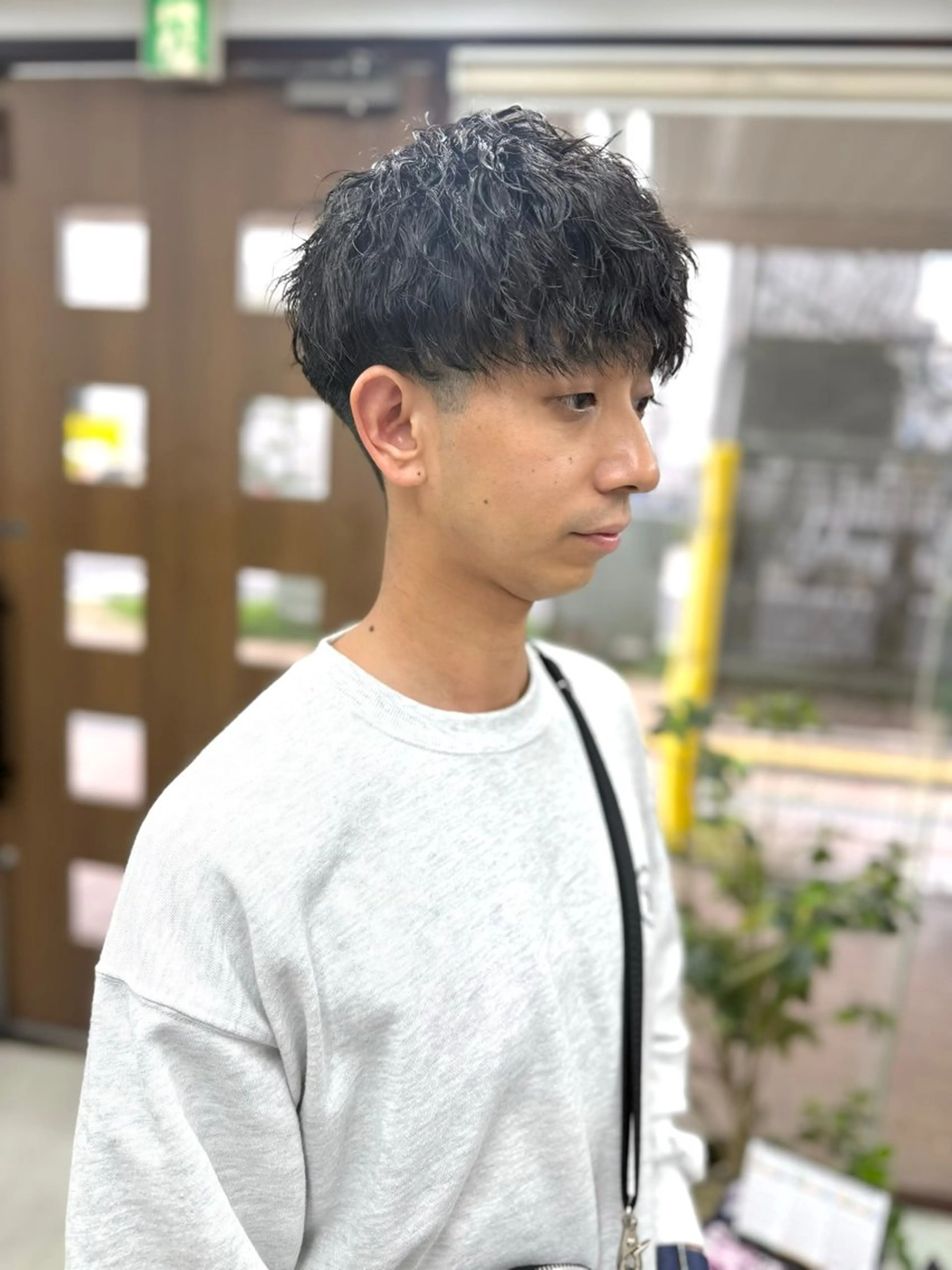 ショート パーマ メンズ メンズパーマ カット パーマ メンズパーマの達人 /タカシマ　ダイスケのヘアスタイル