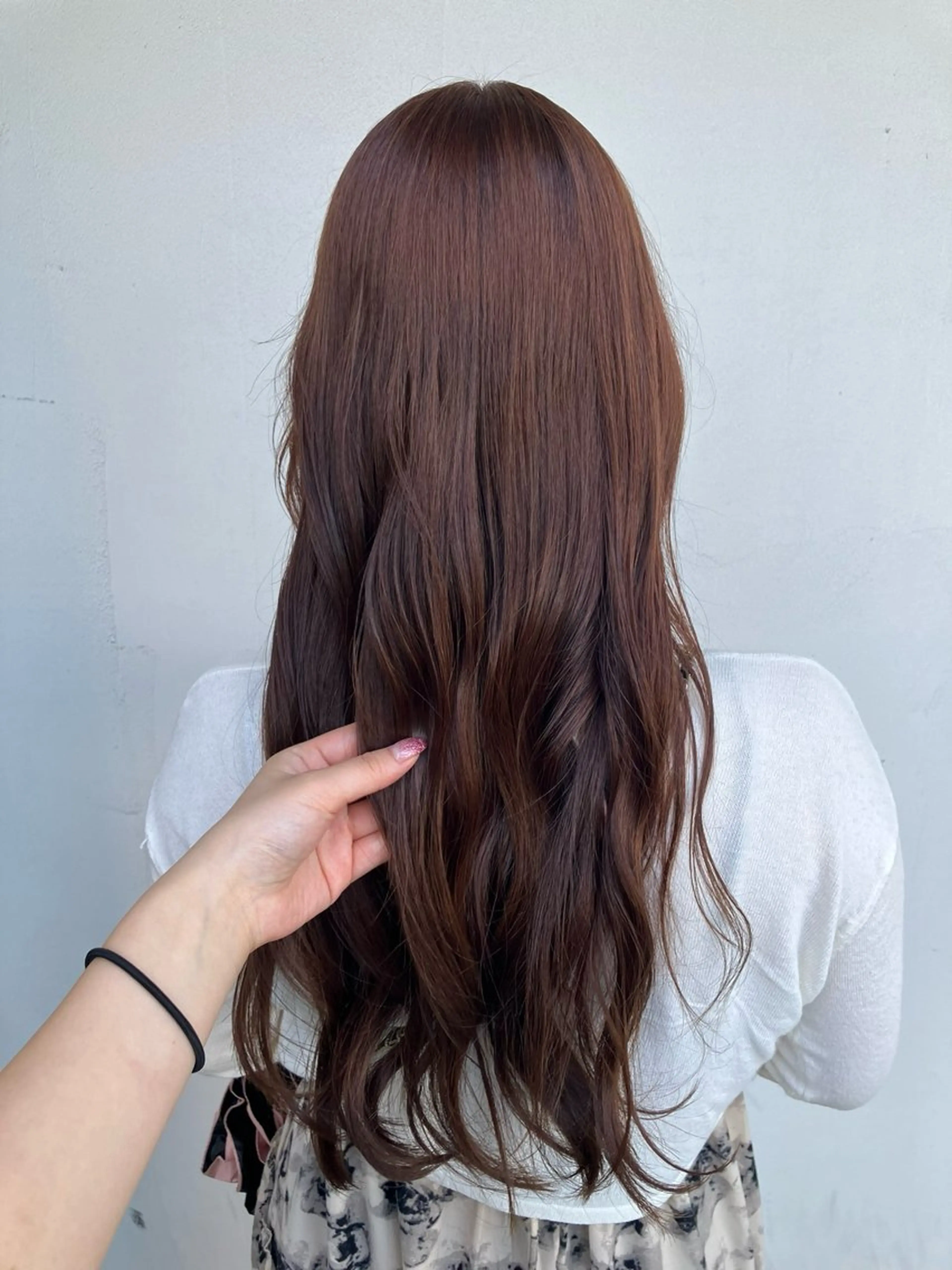 カラー もりた めいのヘアスタイル
