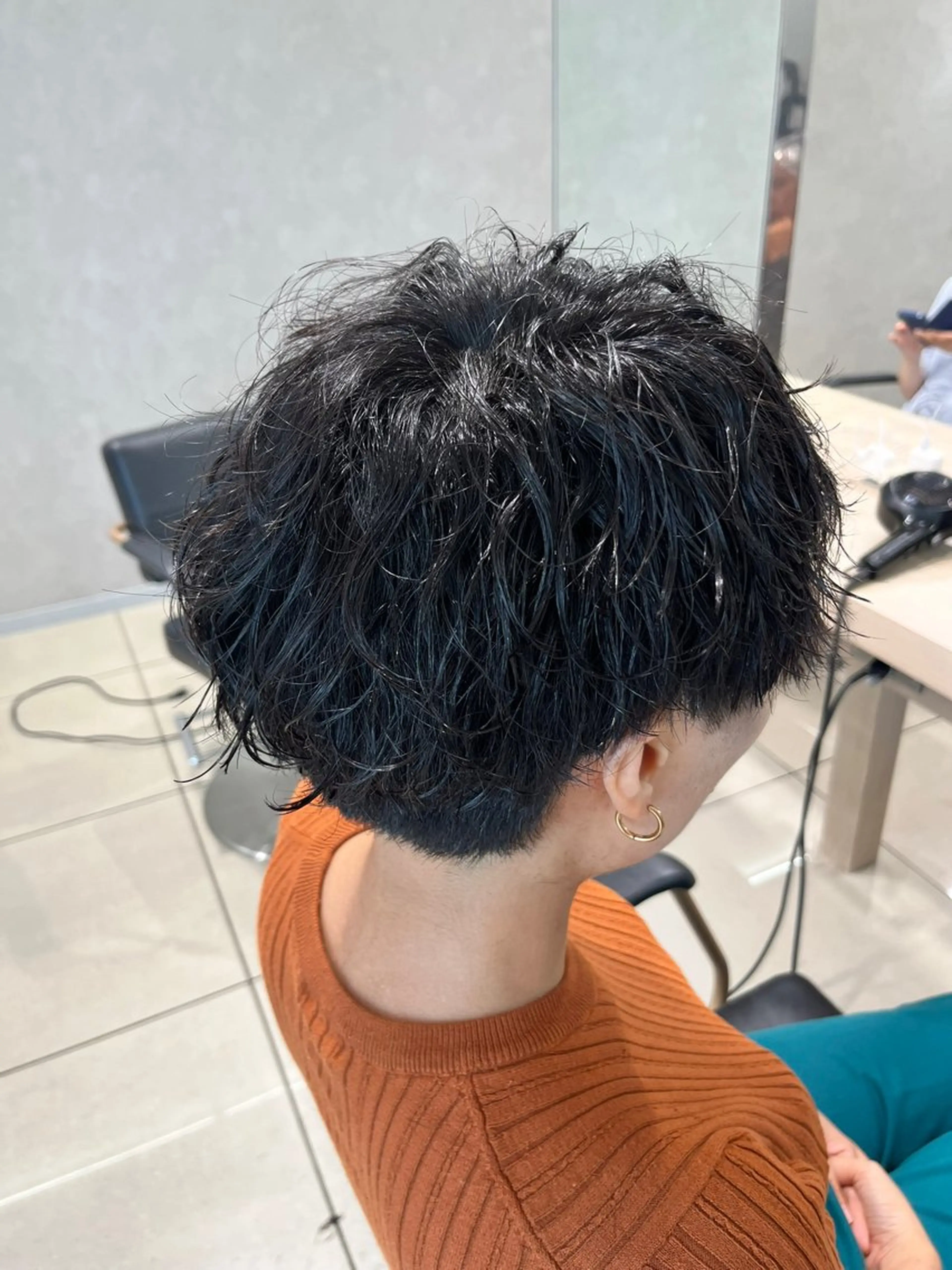 ショート パーマ ハンサムショート ショートヘア カット パーマ トリートメント 巖本 真希のヘアスタイル