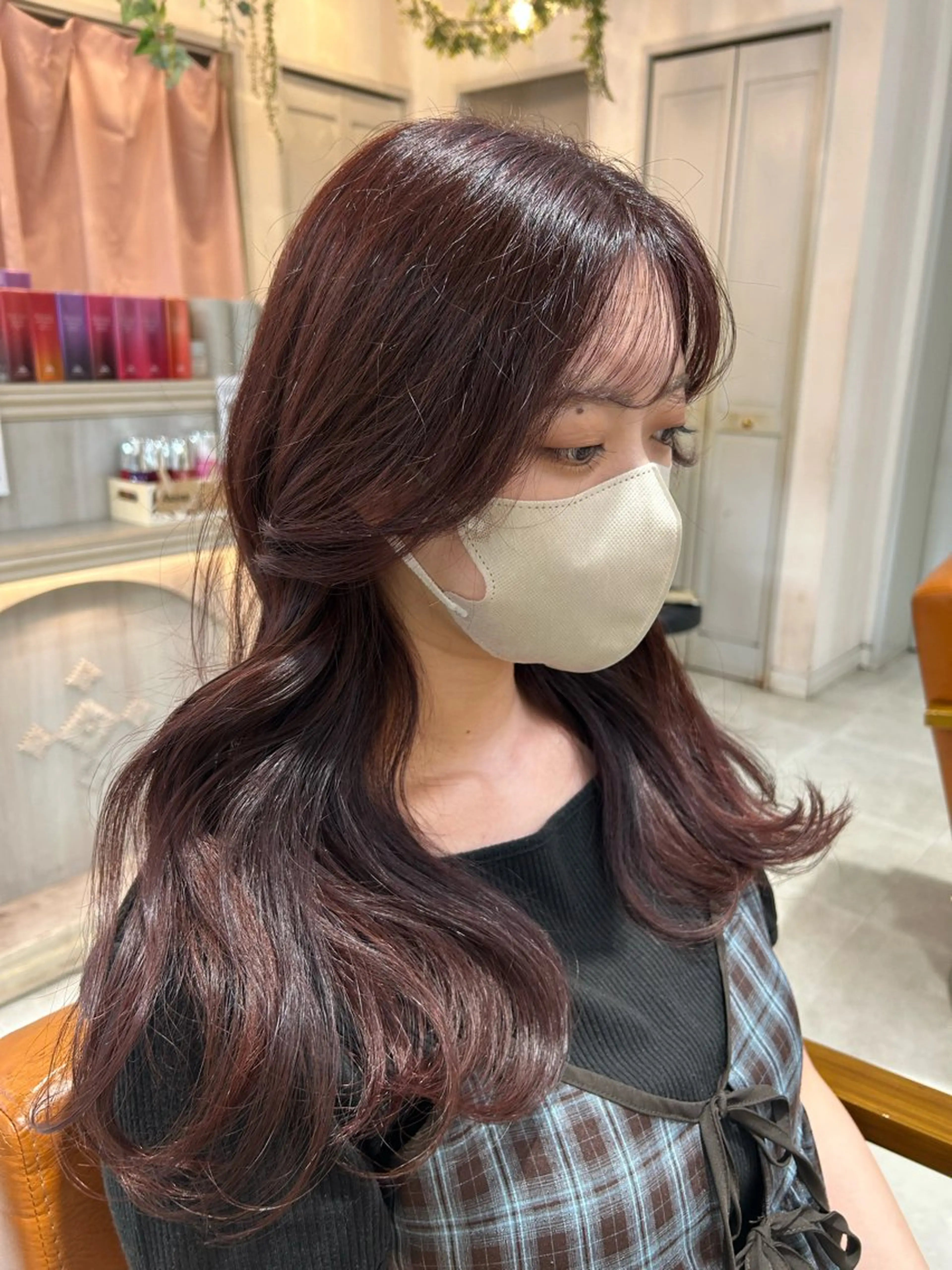 カラー ヘアカラー 内藤 歩香🐈⬛🩶のヘアスタイル