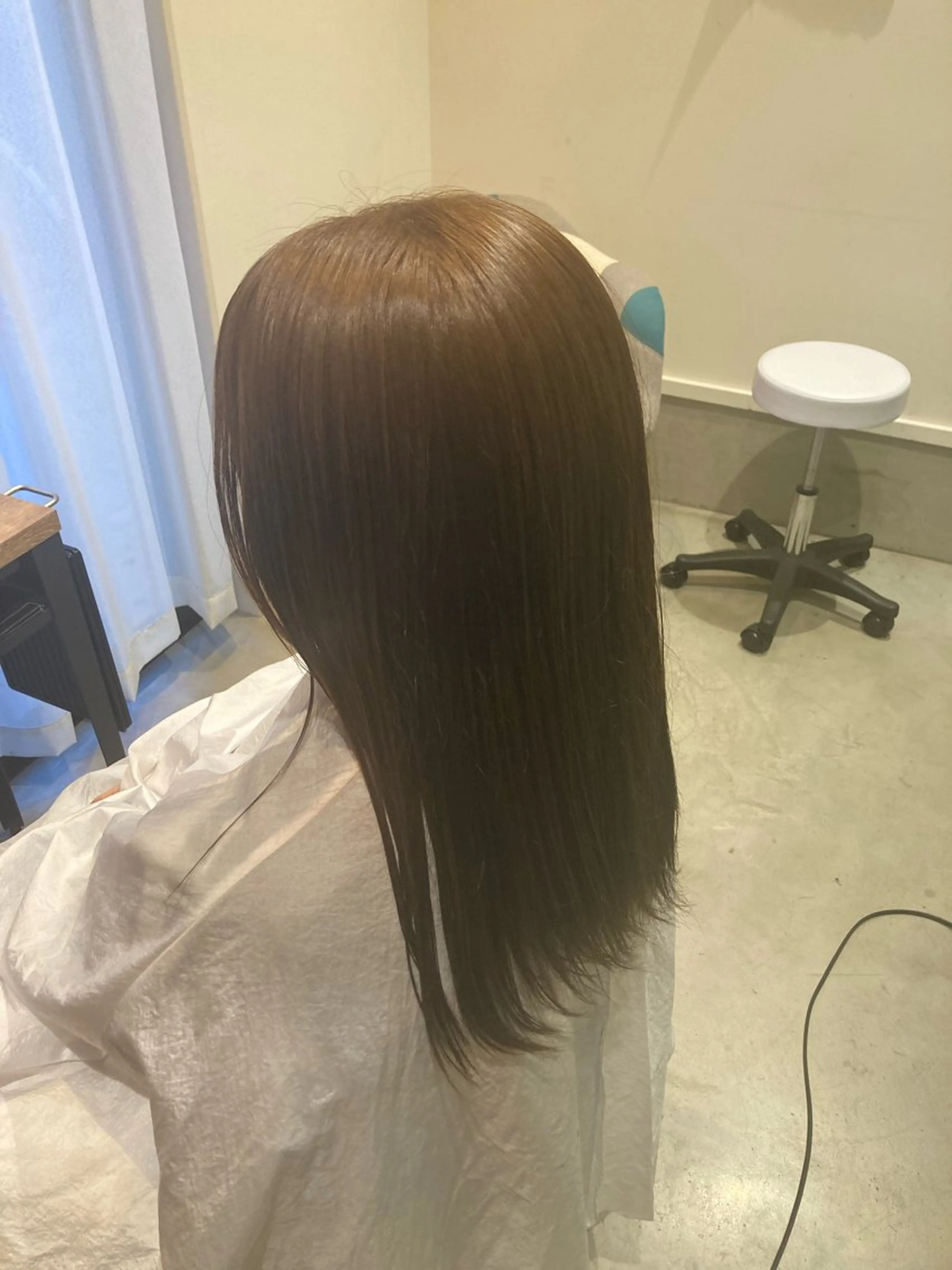 ロング トリートメント ヘアカラー 折本 沙織のヘアスタイル