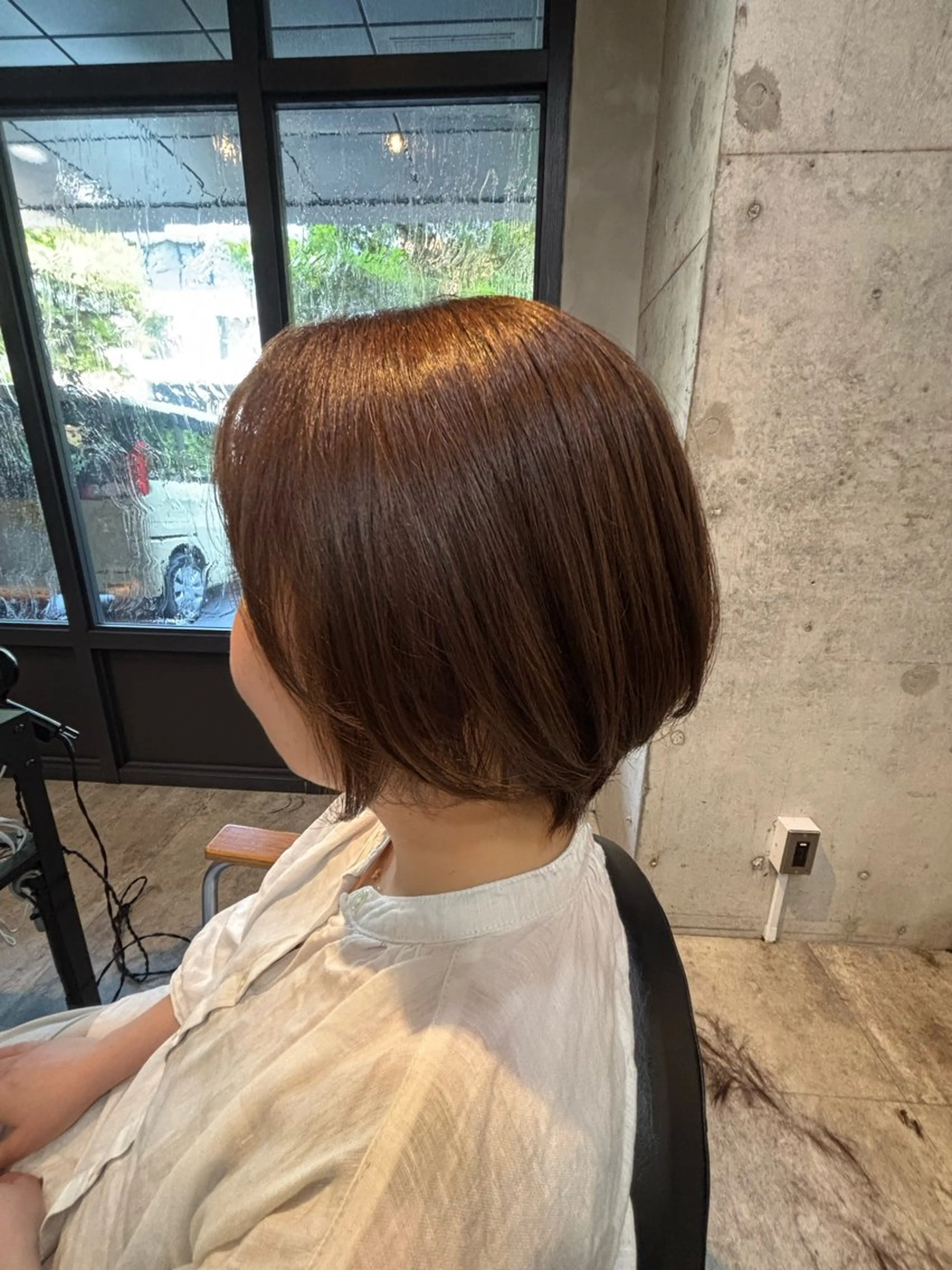 レディース　ショート、ボブ限定クーポン　トリートメント付きの写真