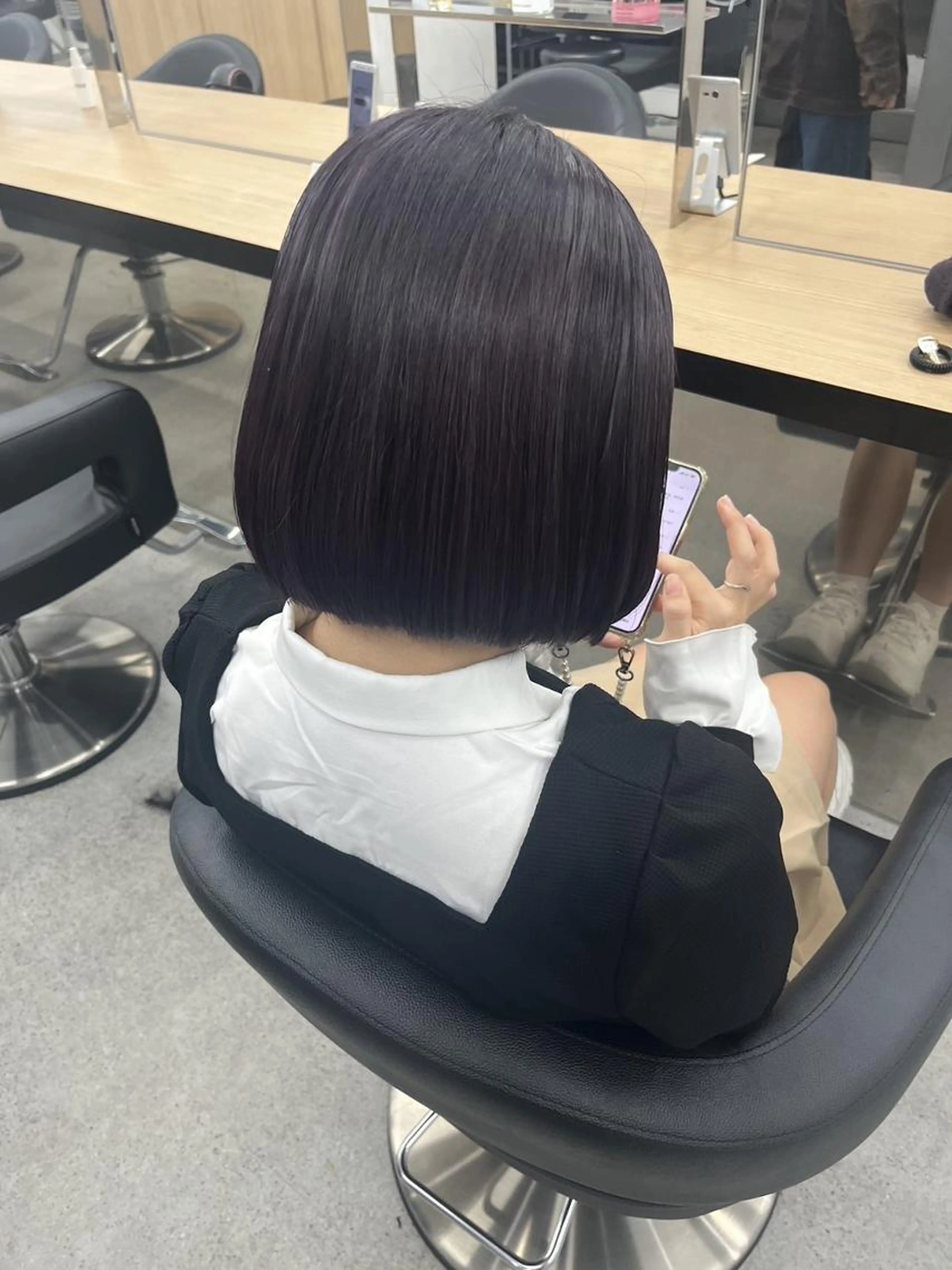 【🫧2番人気メニュー🫧】カット➕ワンカラー➕ヒアルロン酸トリートメント➕炭酸泉🧴🫧の写真