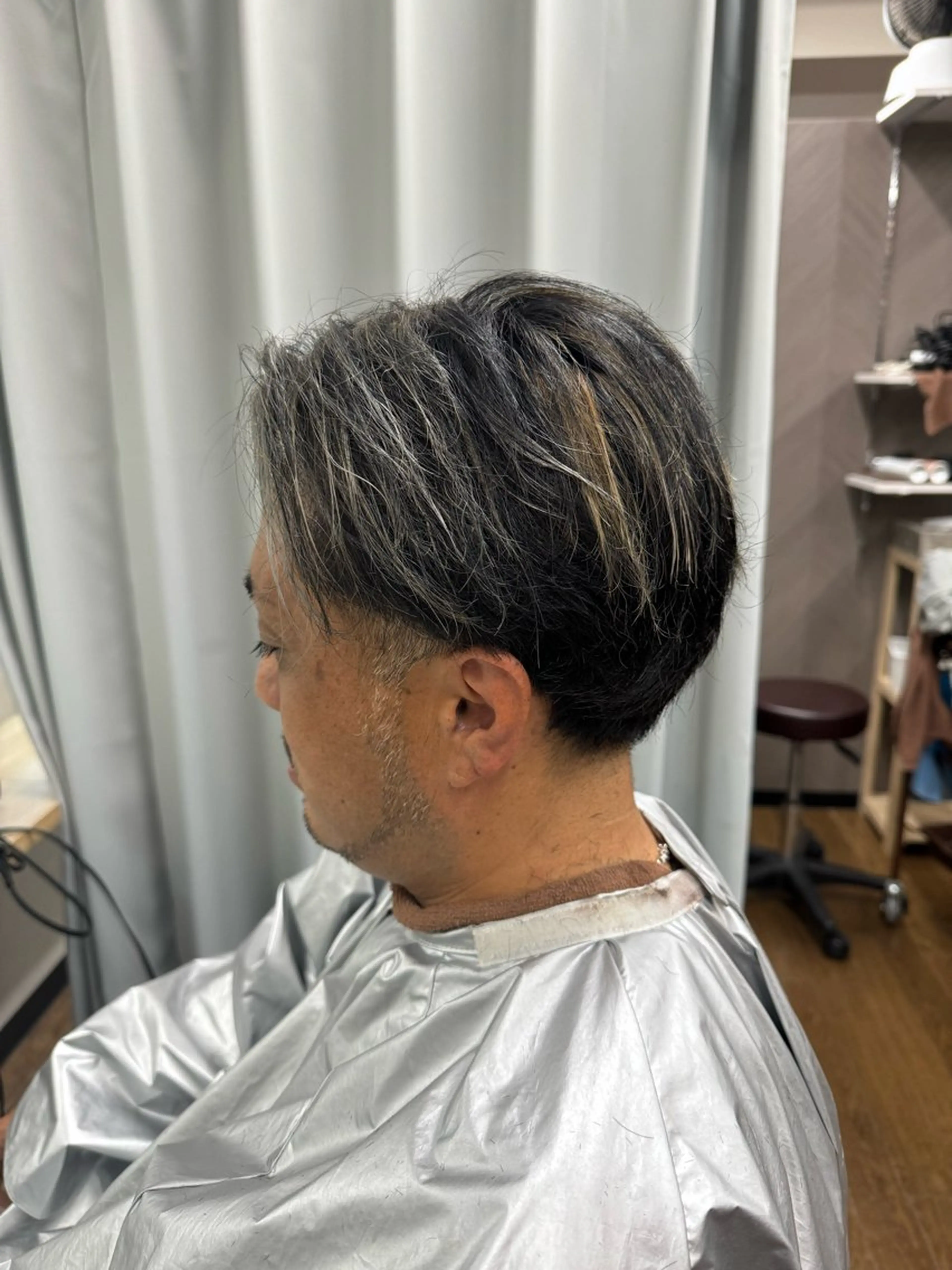 ショート ハイライト カット ヘアカラー TELA HAIR 稲毛店　千尋のヘアスタイル