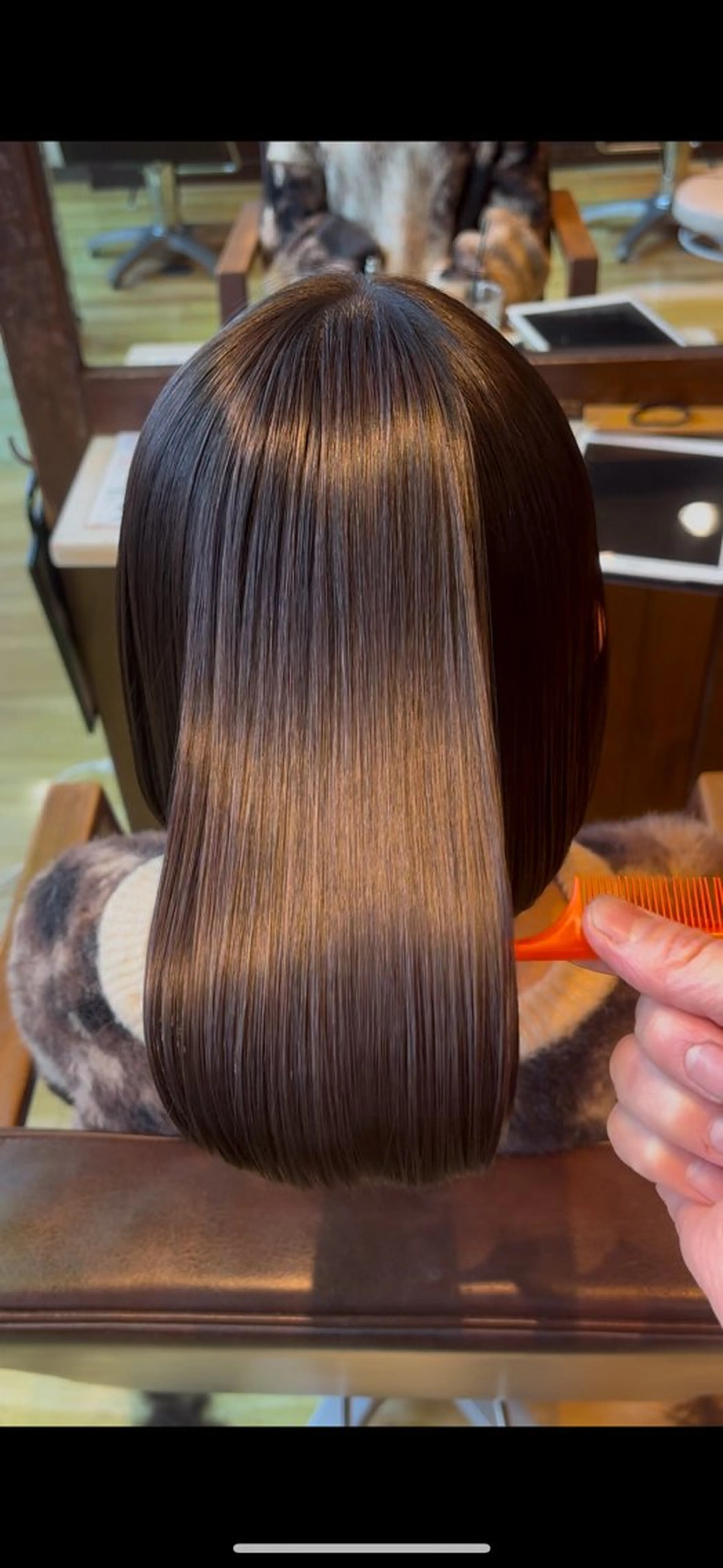 カット 縮毛矯正 dua PAPASS所属・髪質改善/パパス 学南町/松島大己のヘアスタイル