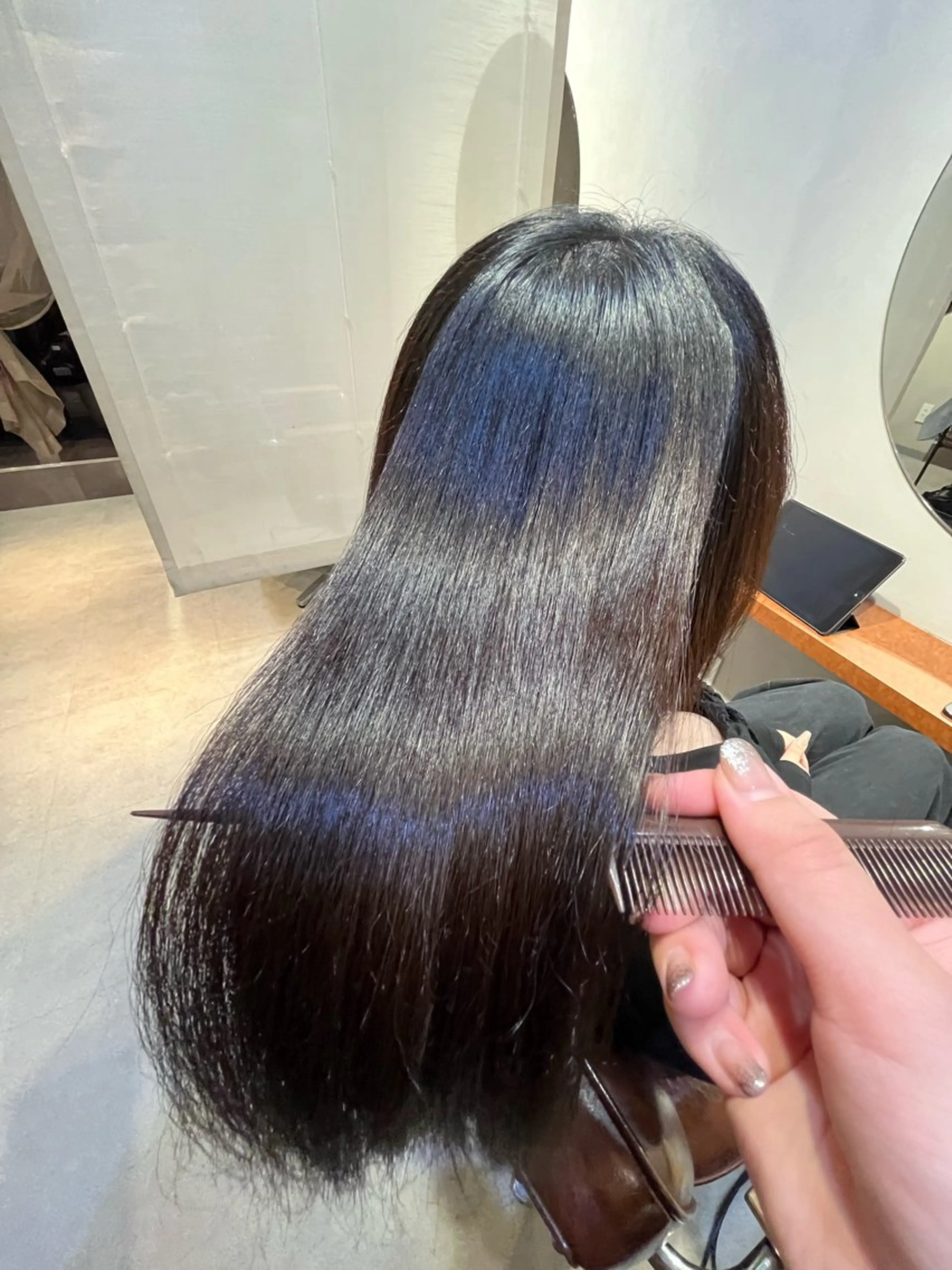 ロング 大橋 瑞紀のヘアスタイル