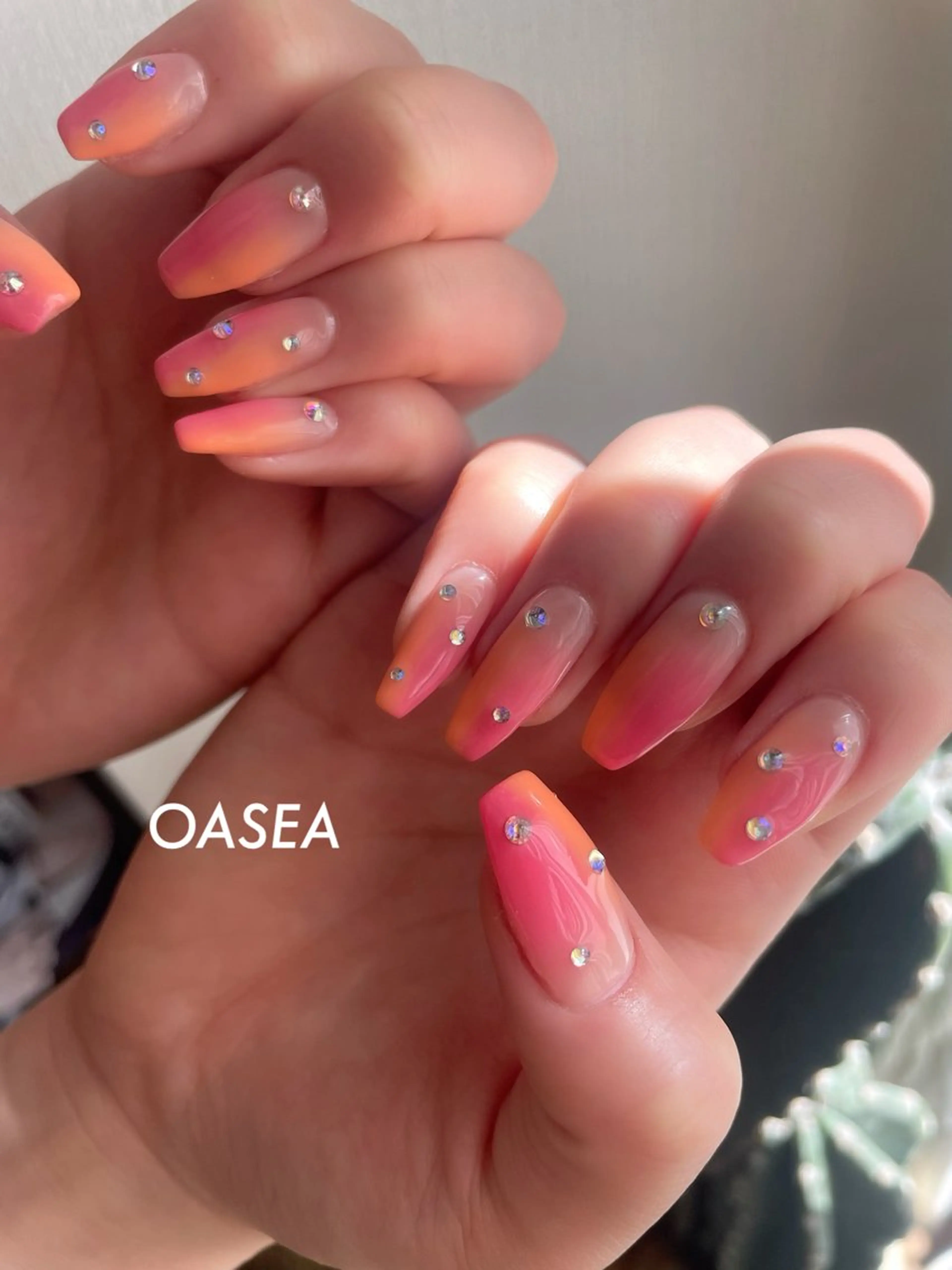 ネイル ハンドネイル 🌞💜 KAORI 🌴のネイルデザイン