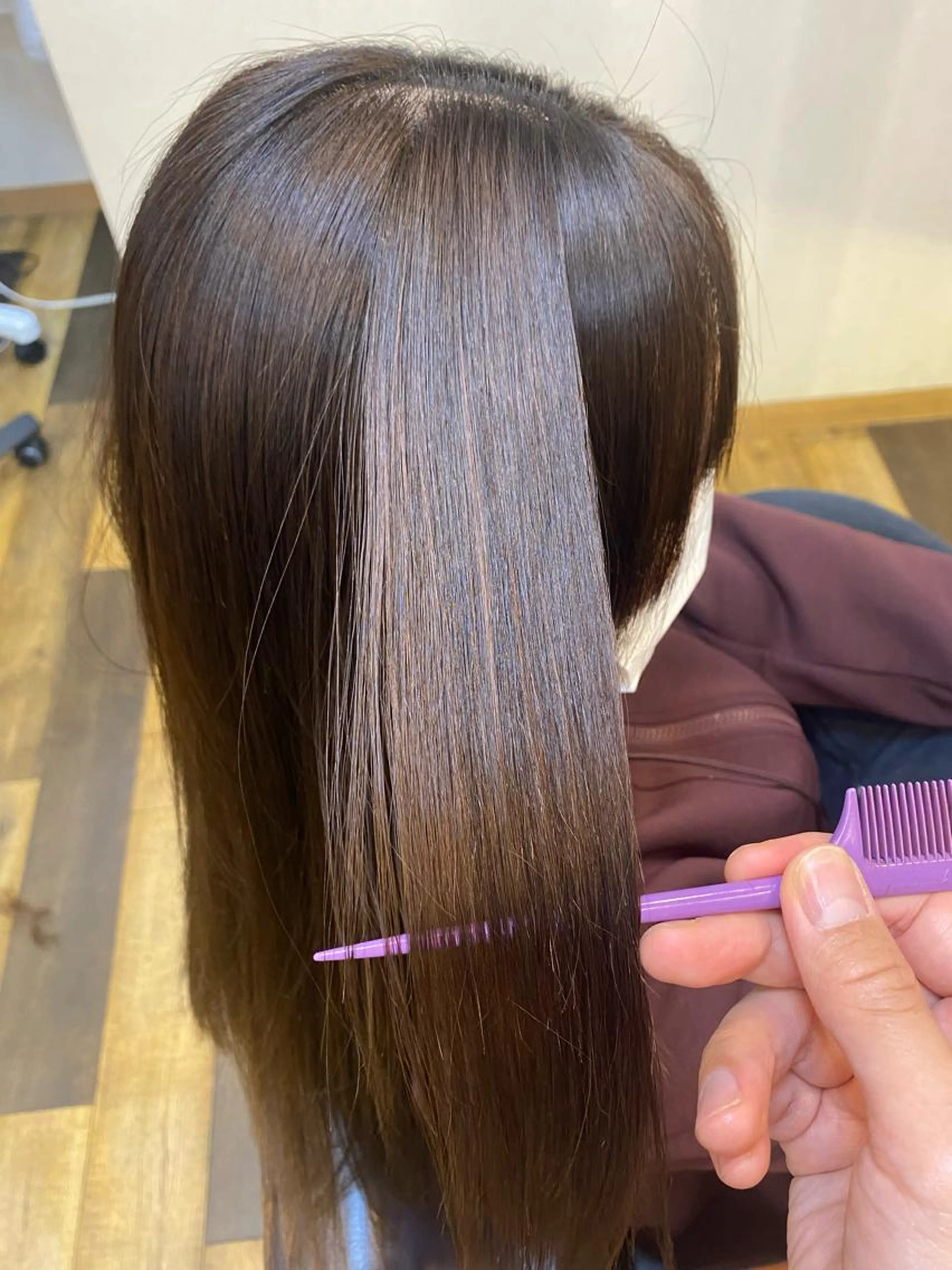 オッジオットフルカスタムトリートメント＋カット＋縮毛矯正の写真