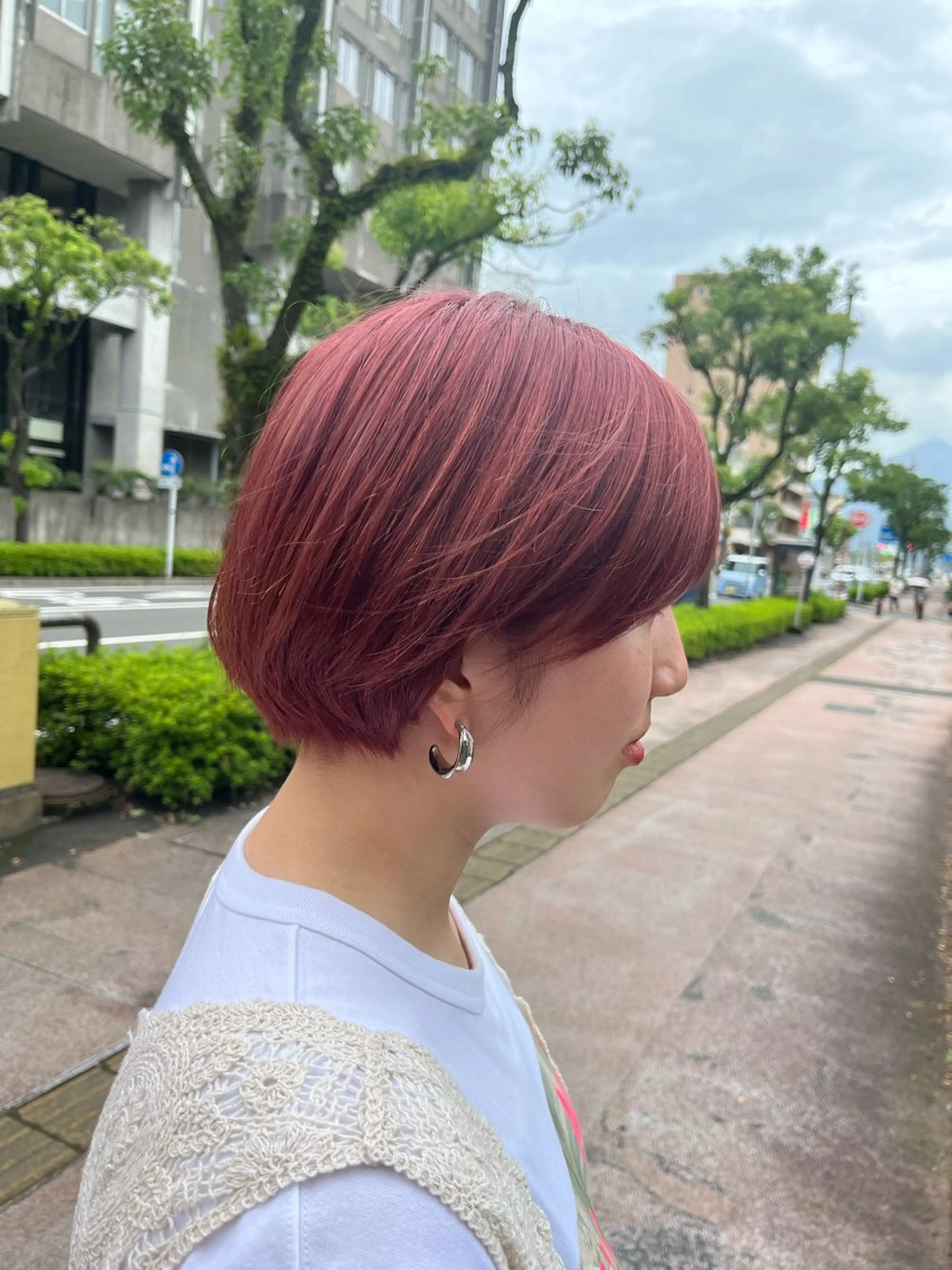 ショート カラー カット ヘアカラー トリートメント kakko所属・(kakko) ayumiのヘアスタイル