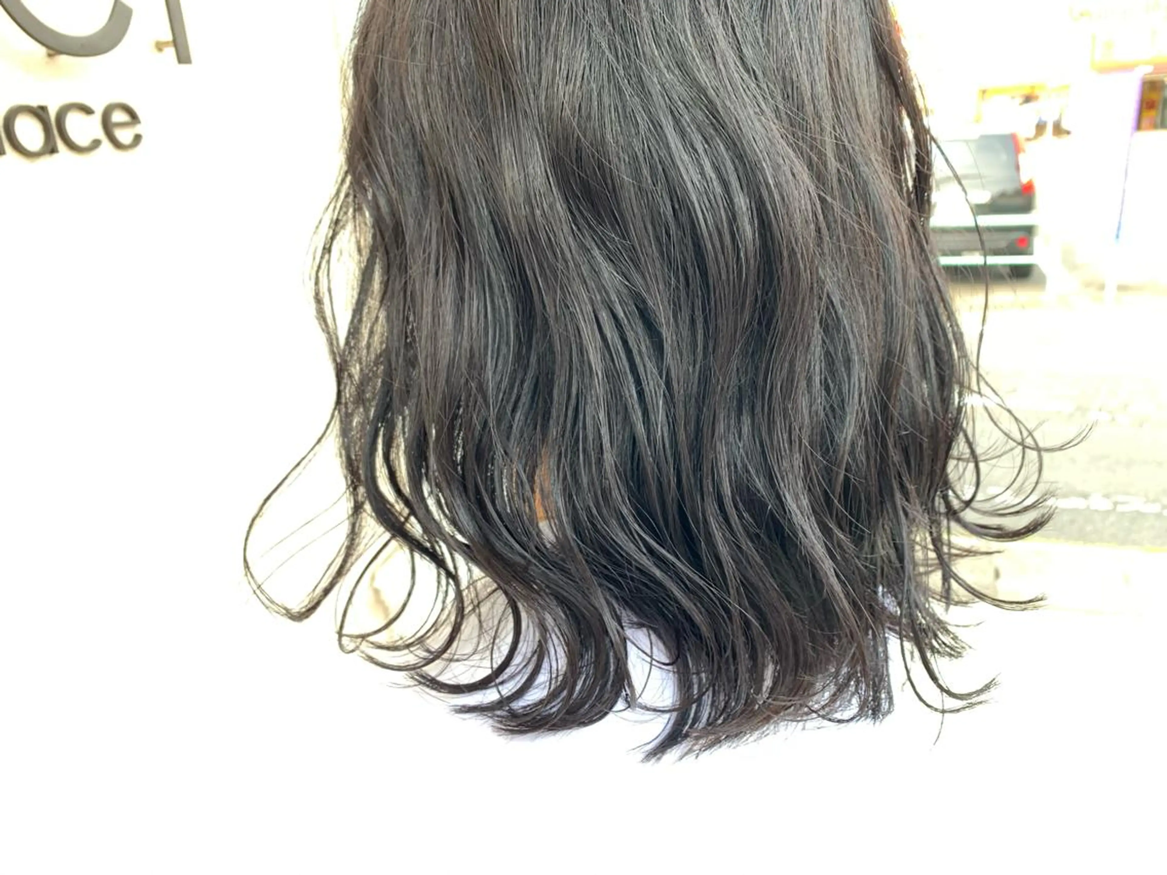 セミロング ヘアカラー 井上 美春のヘアスタイル