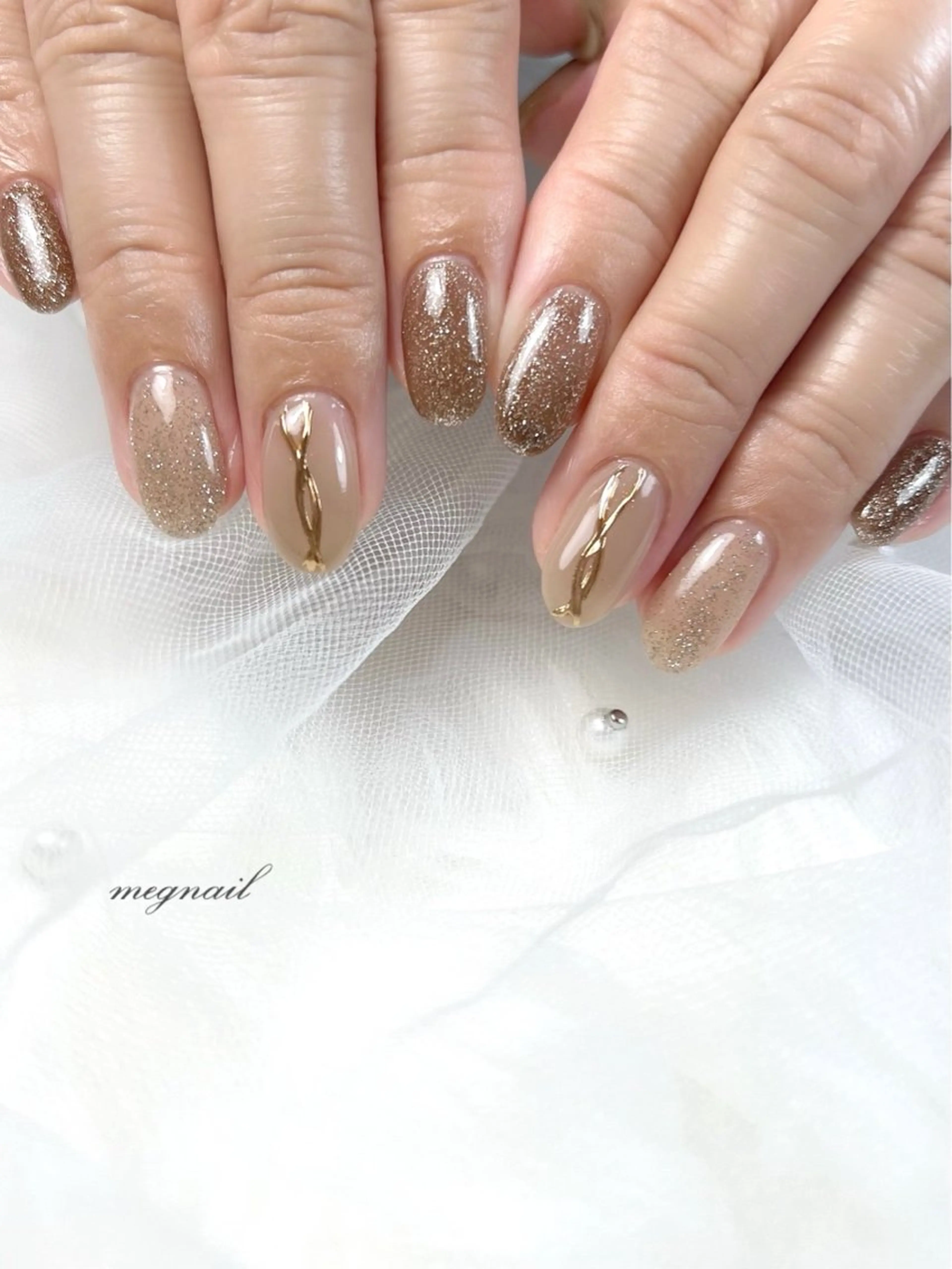 ネイル ハンドネイル meg nailのネイルデザイン