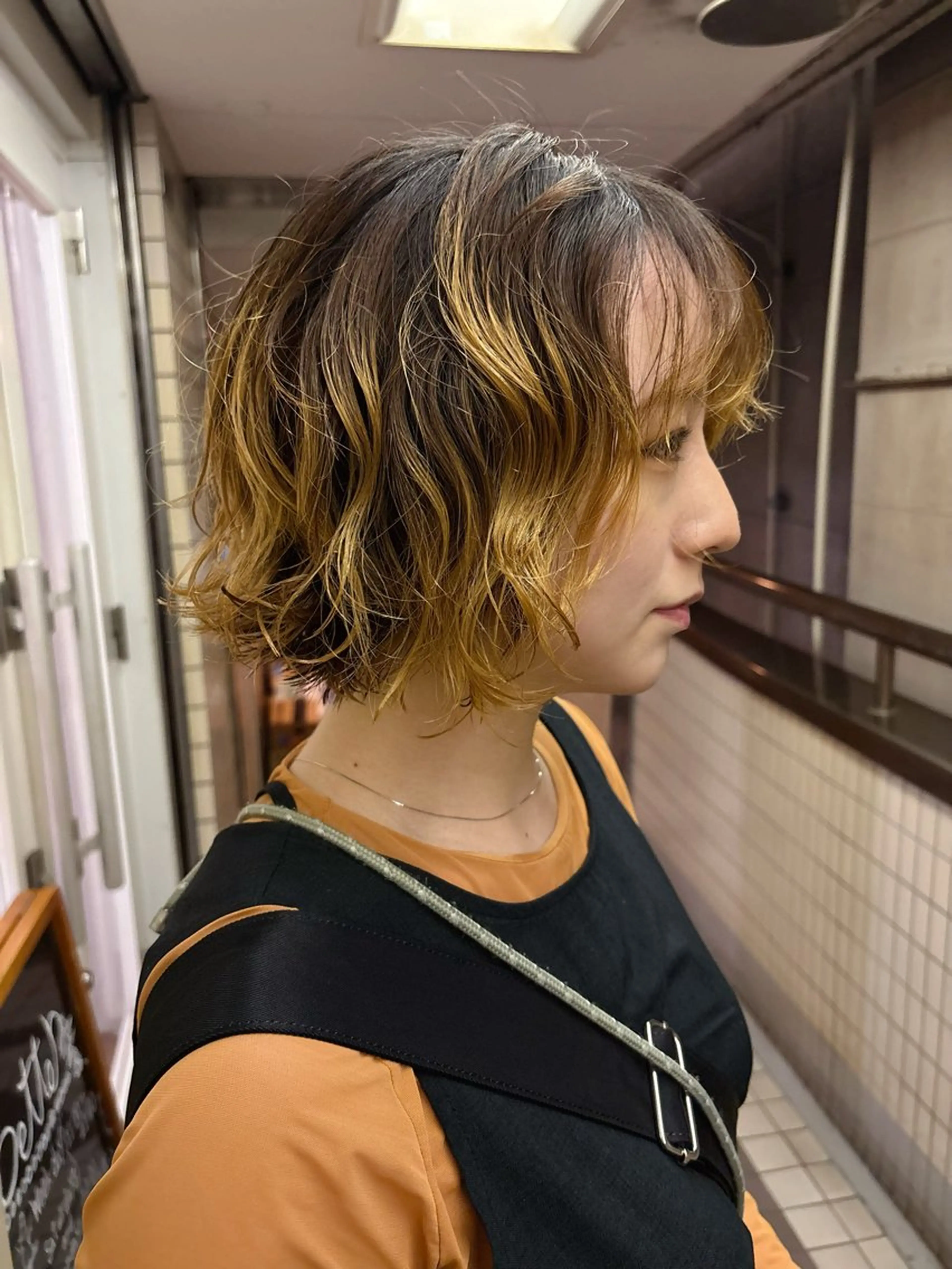 ミディアム パーマ カット パーマ kaito パーマ募集🌀😵‍のヘアスタイル