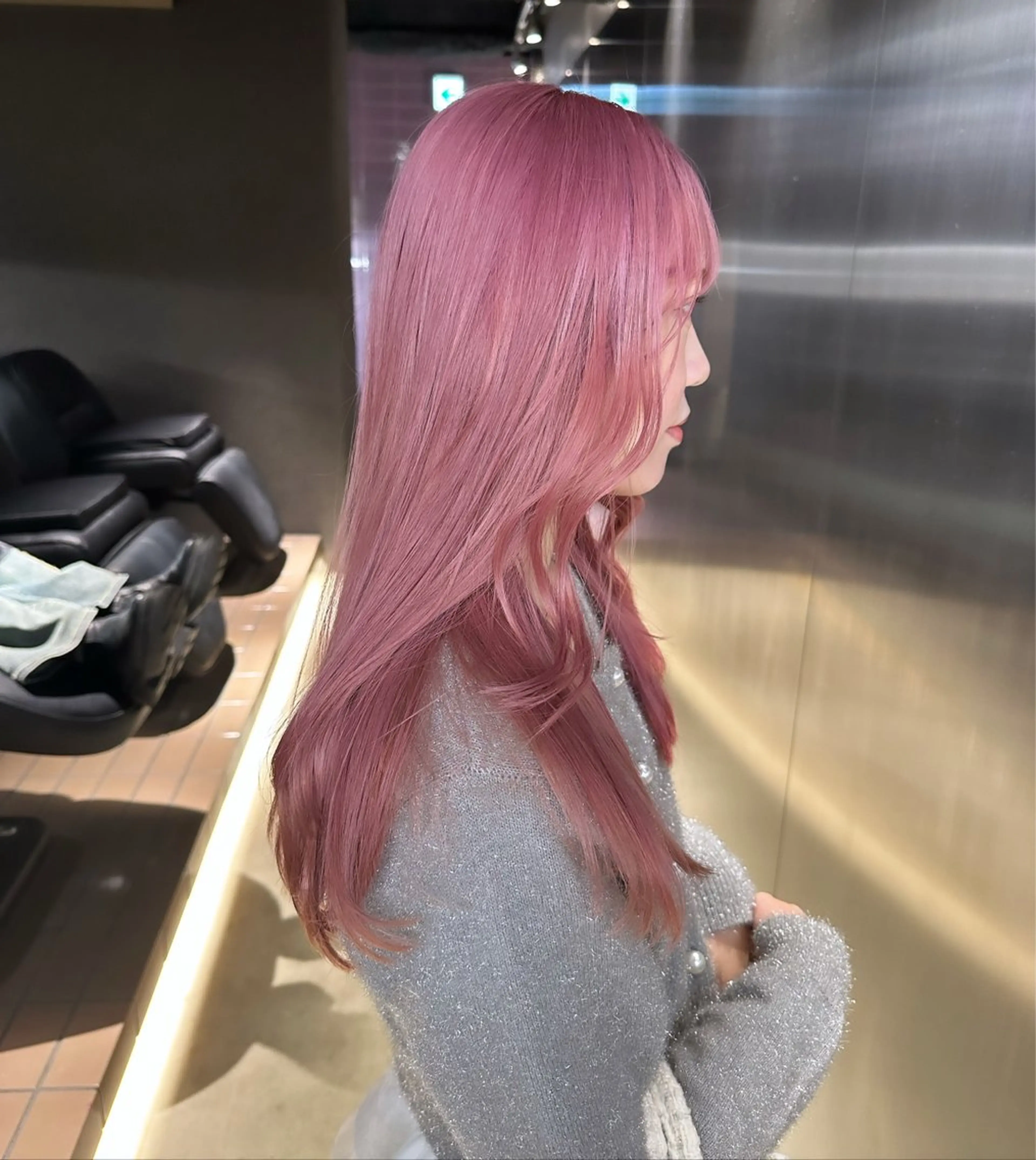 ロング ヘアカラー カラーモデル募集中 /Nanakaのヘアスタイル