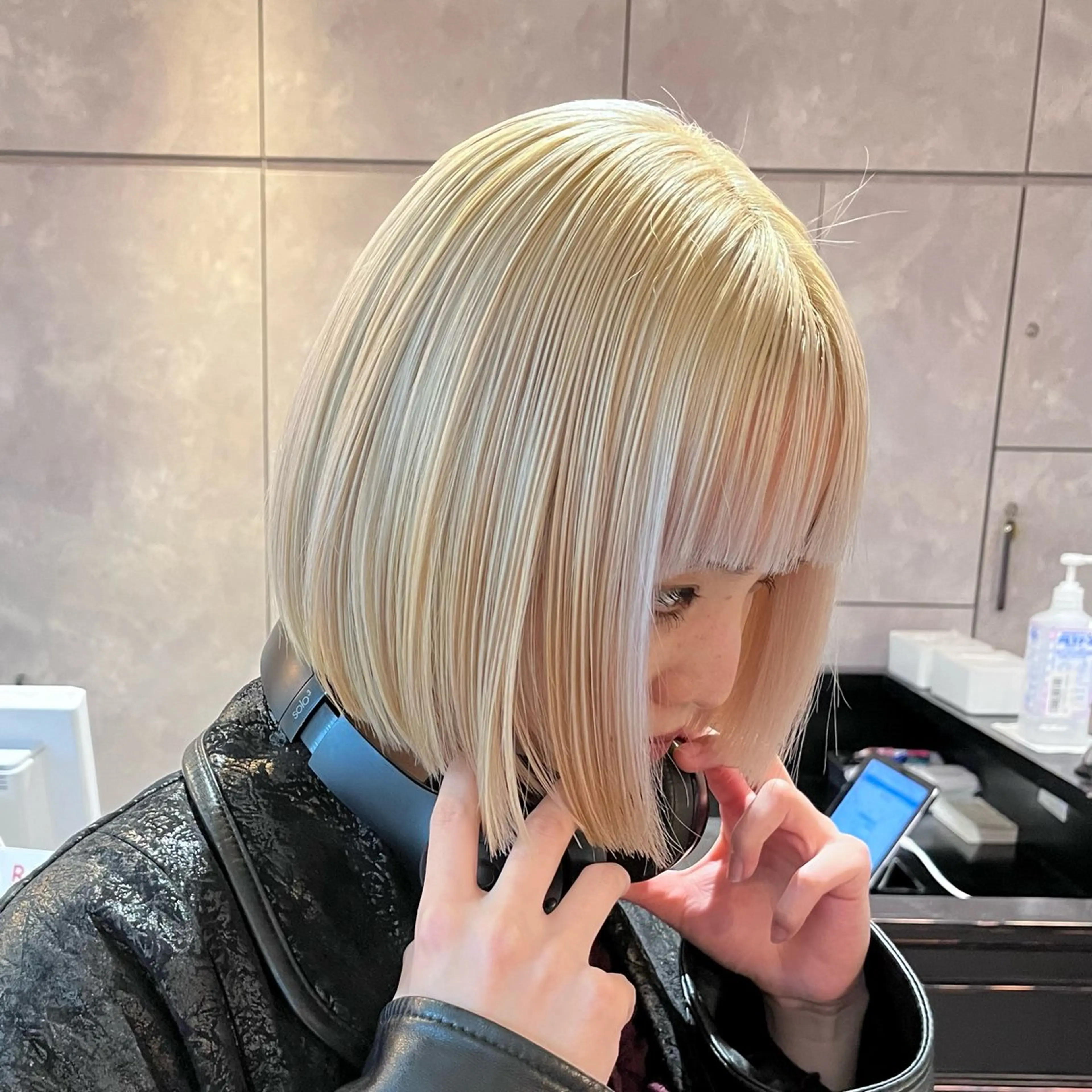 ショート カラー 透明感🎀艶髪 💞まいか🎶のヘアスタイル