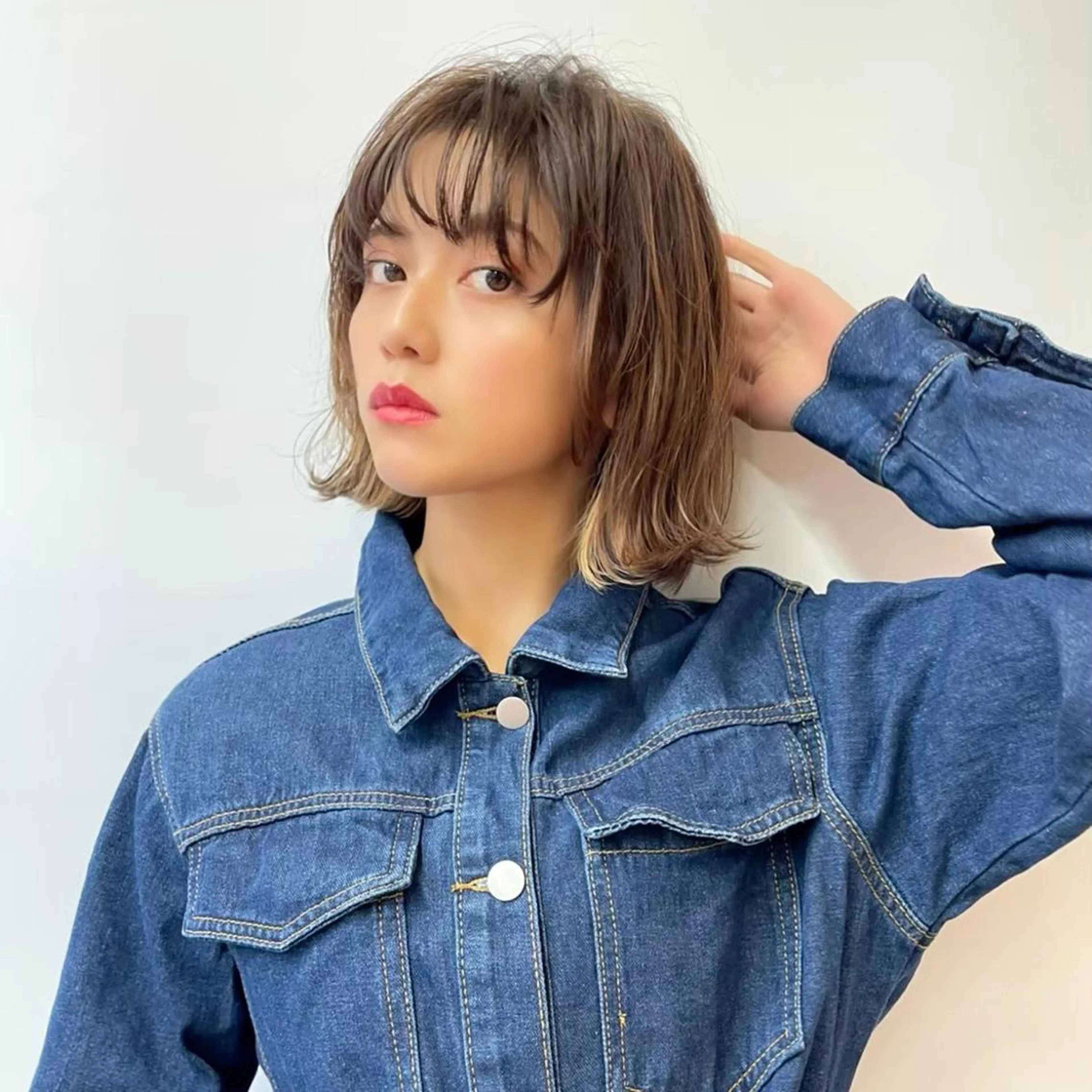 ミディアム mee.浦和店所属・浦和指名率No.1 ショート特化美容師のヘアスタイル