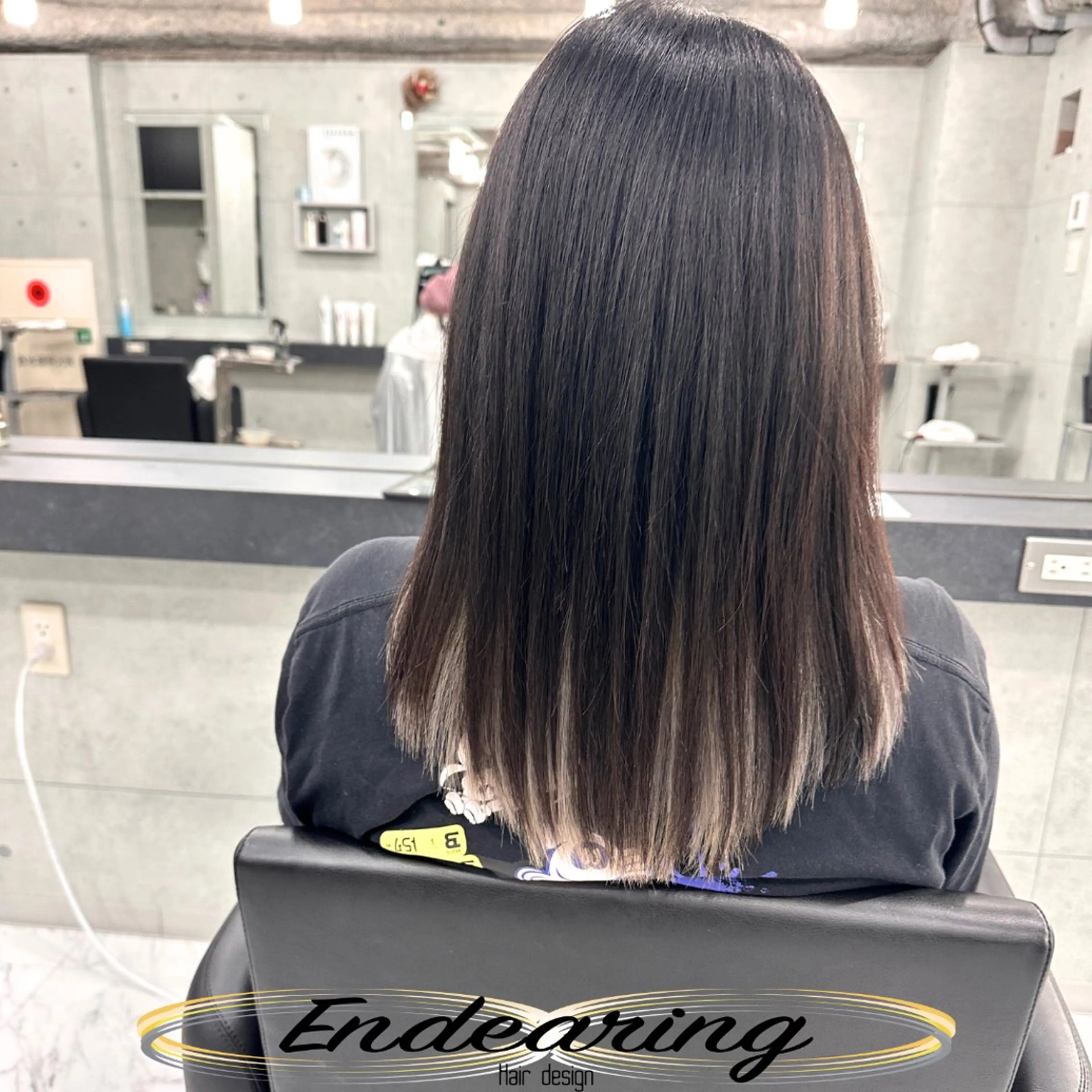 カラー デザインカラー ハイライトカラー カット ヘアカラー トリートメント Endearing 銀座/レイヤーカットのヘアスタイル