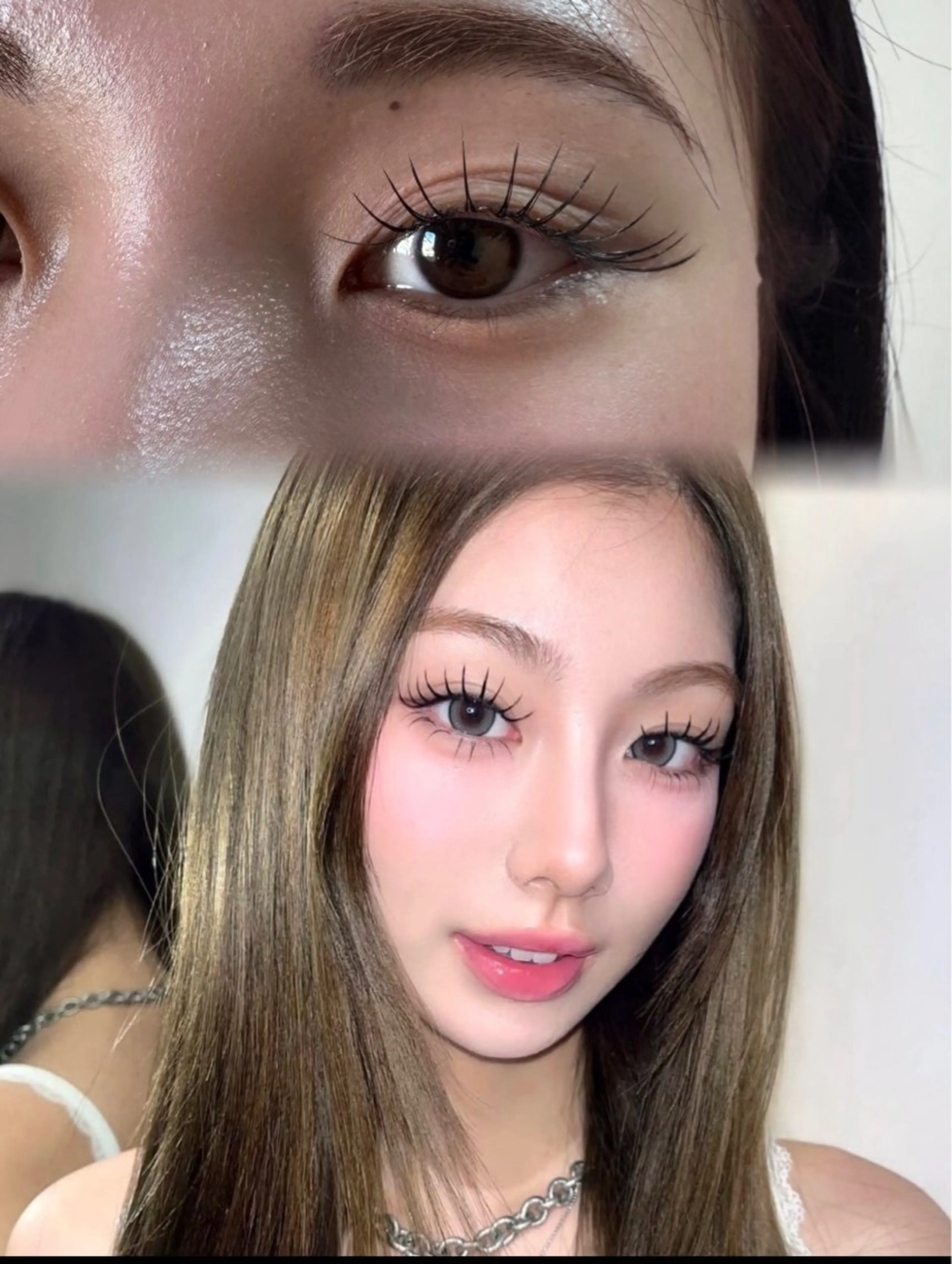 【夏限定☀️オフなし🏵LED 韓国人気束感Lカールラッシュ120本＋下まつげ20本】🌸¥5900【2回目➕550円】の写真