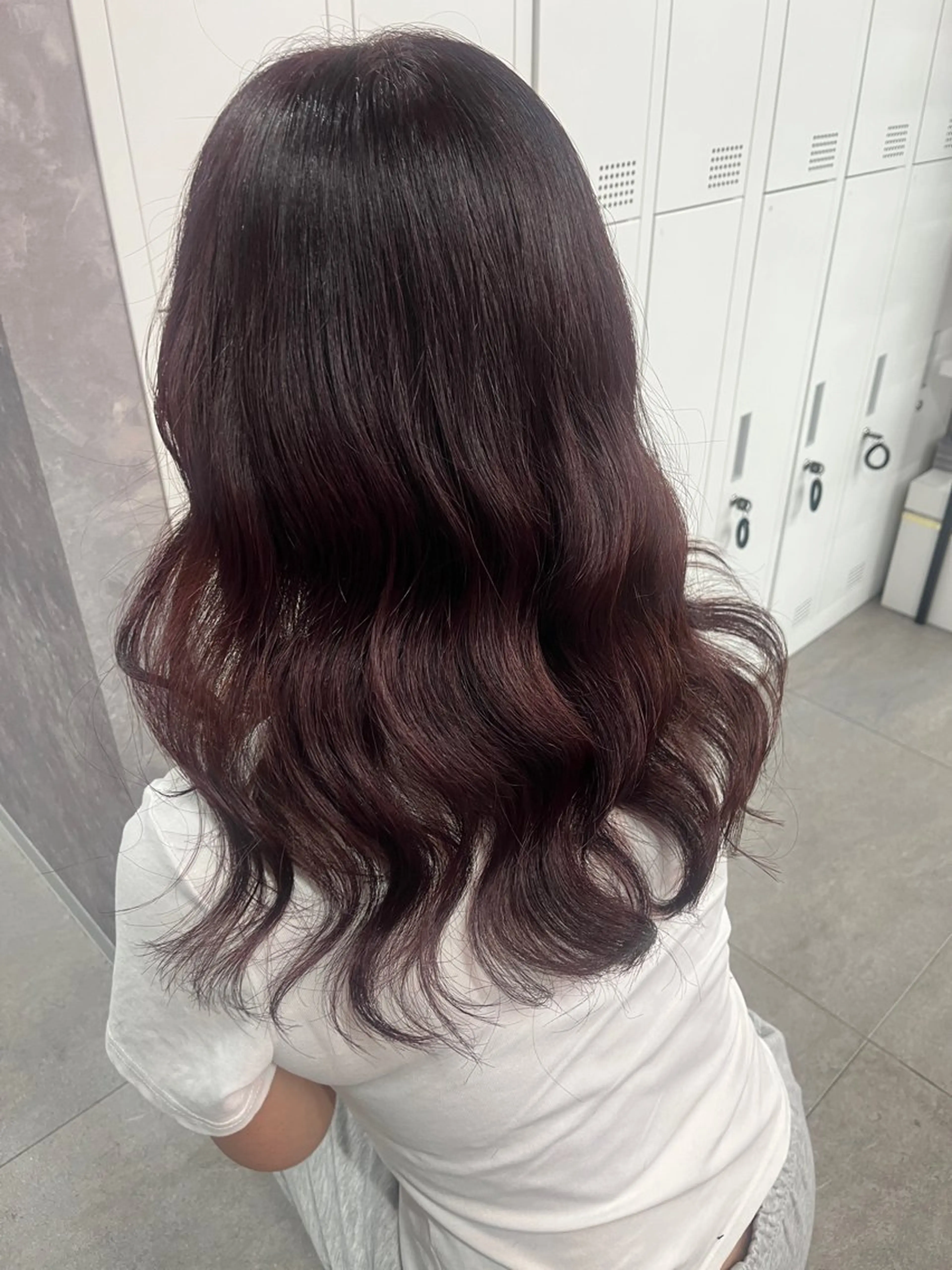 ロング カット ヘアカラー トリートメント ⚜️抜け感×艶カラー ⚜️ちづるのヘアスタイル