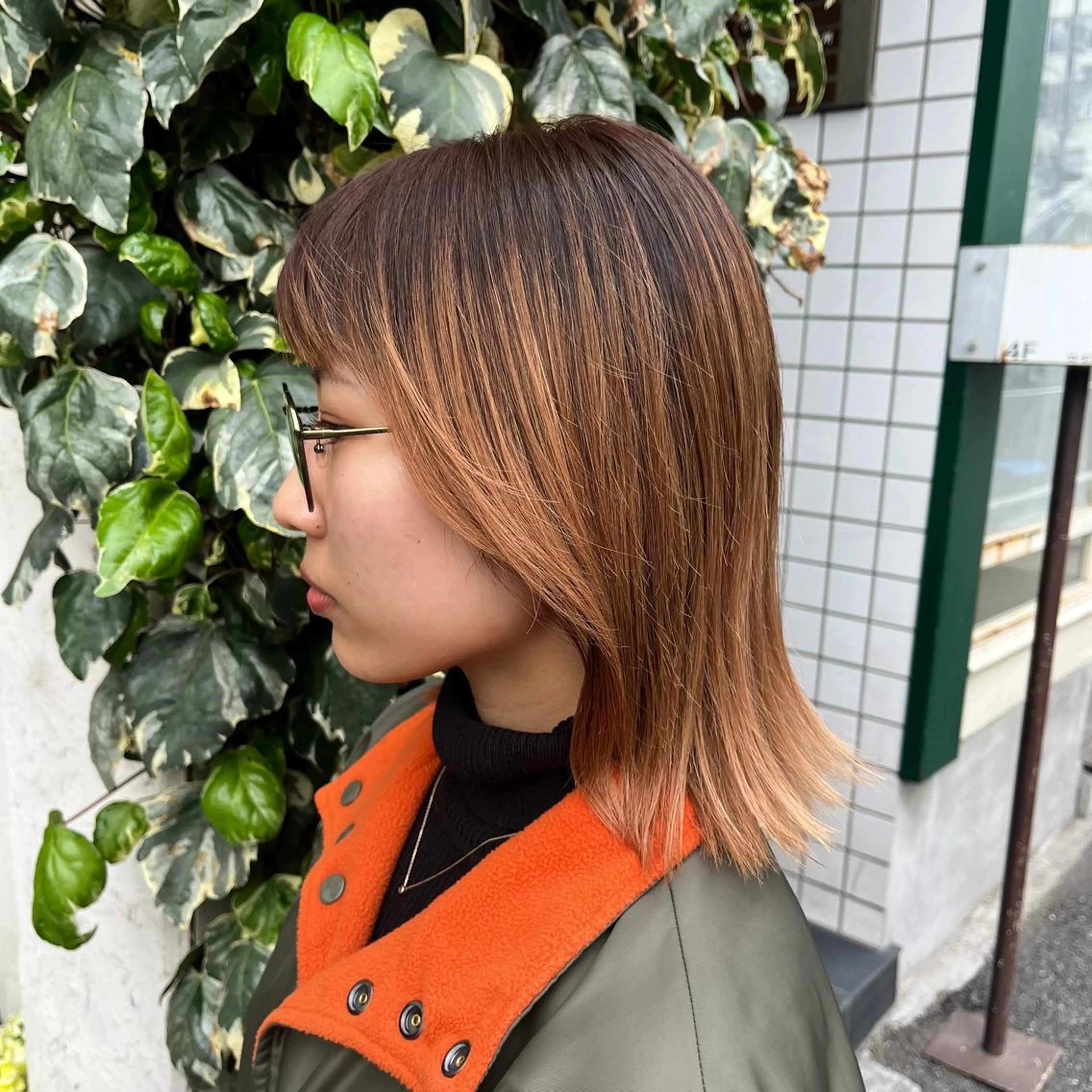 ミディアム HAIR & MAKE orange所属・mary'sメリー /ニュアンスカラーのヘアスタイル