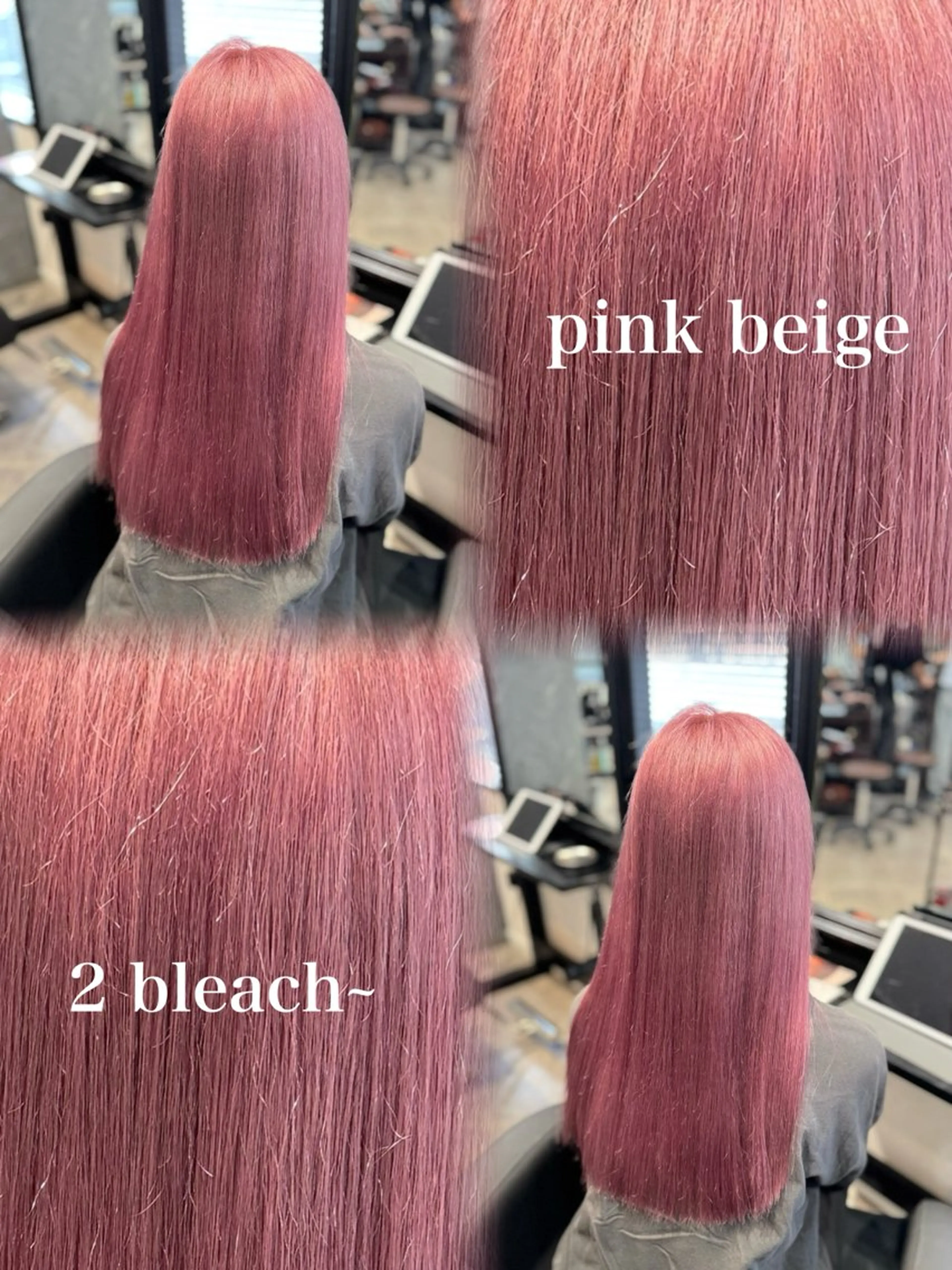 セミロング カラー ヘアカラー ai 梅田/暖色カラーのヘアスタイル