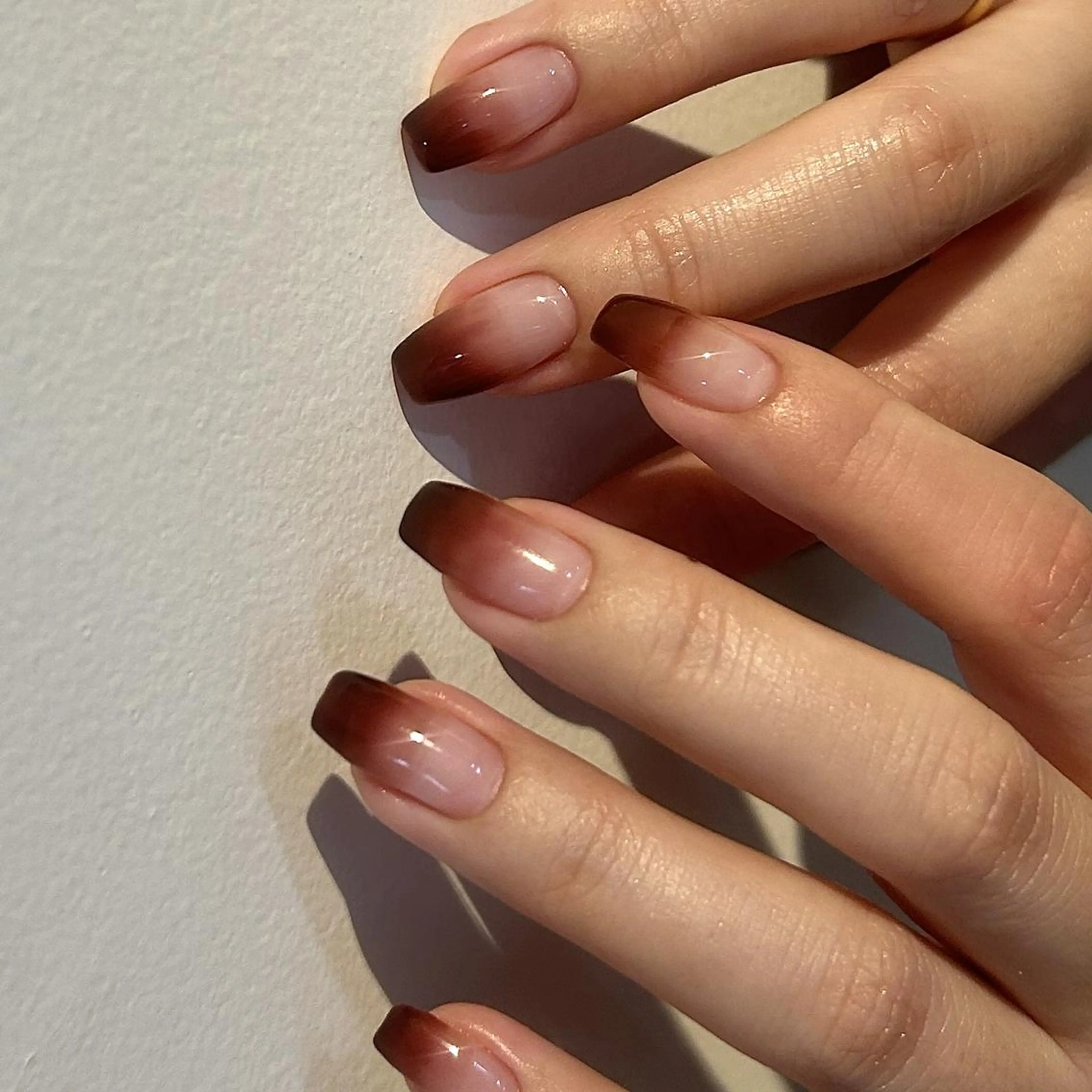 全員OK💓✨【10本チップ長さ出し】ワンカラーorグラデーション（オフ+1100円・自爪育成ケア付)の写真