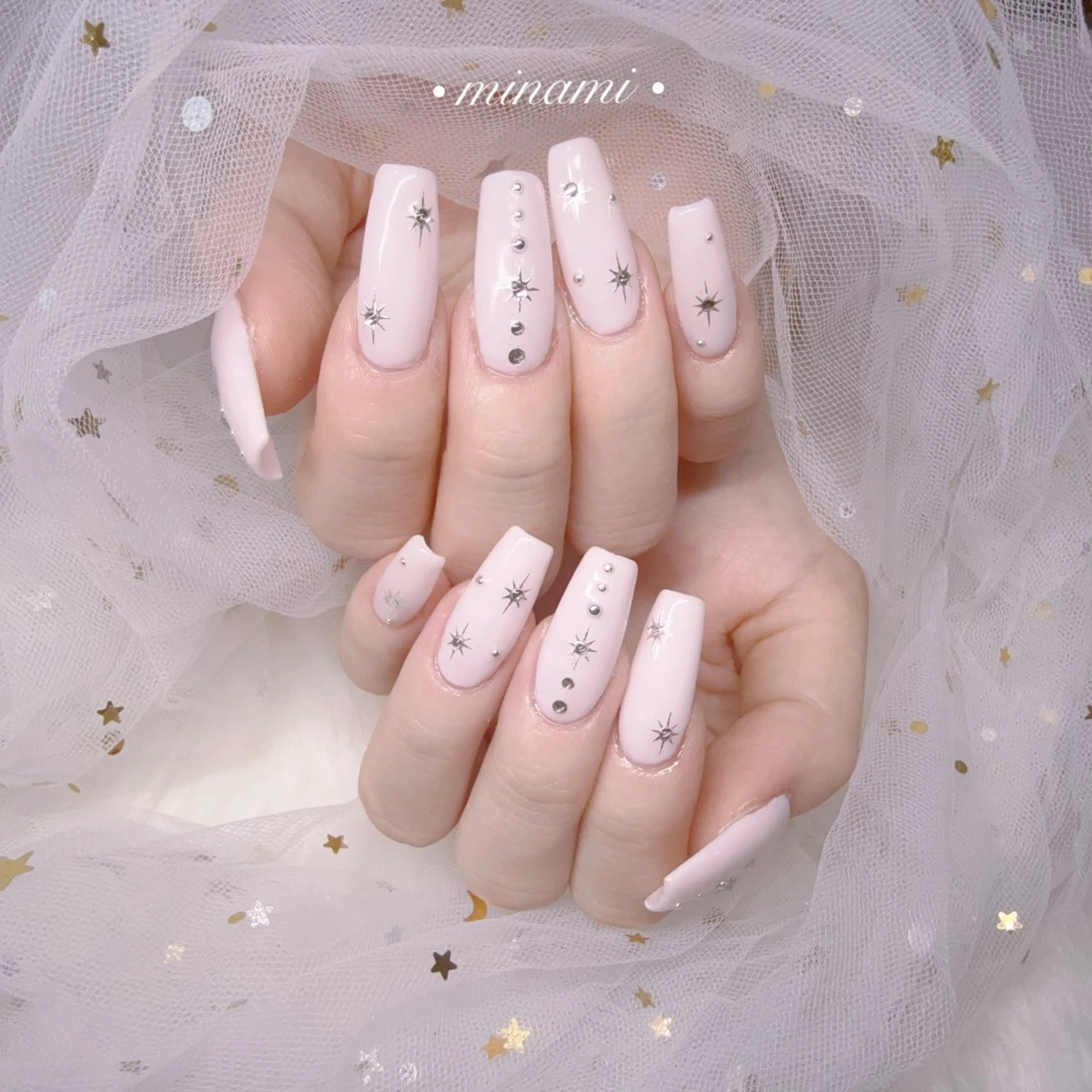 ネイル ハンドネイル 長さだし専門Minami所属・MN Nail salonのネイルデザイン