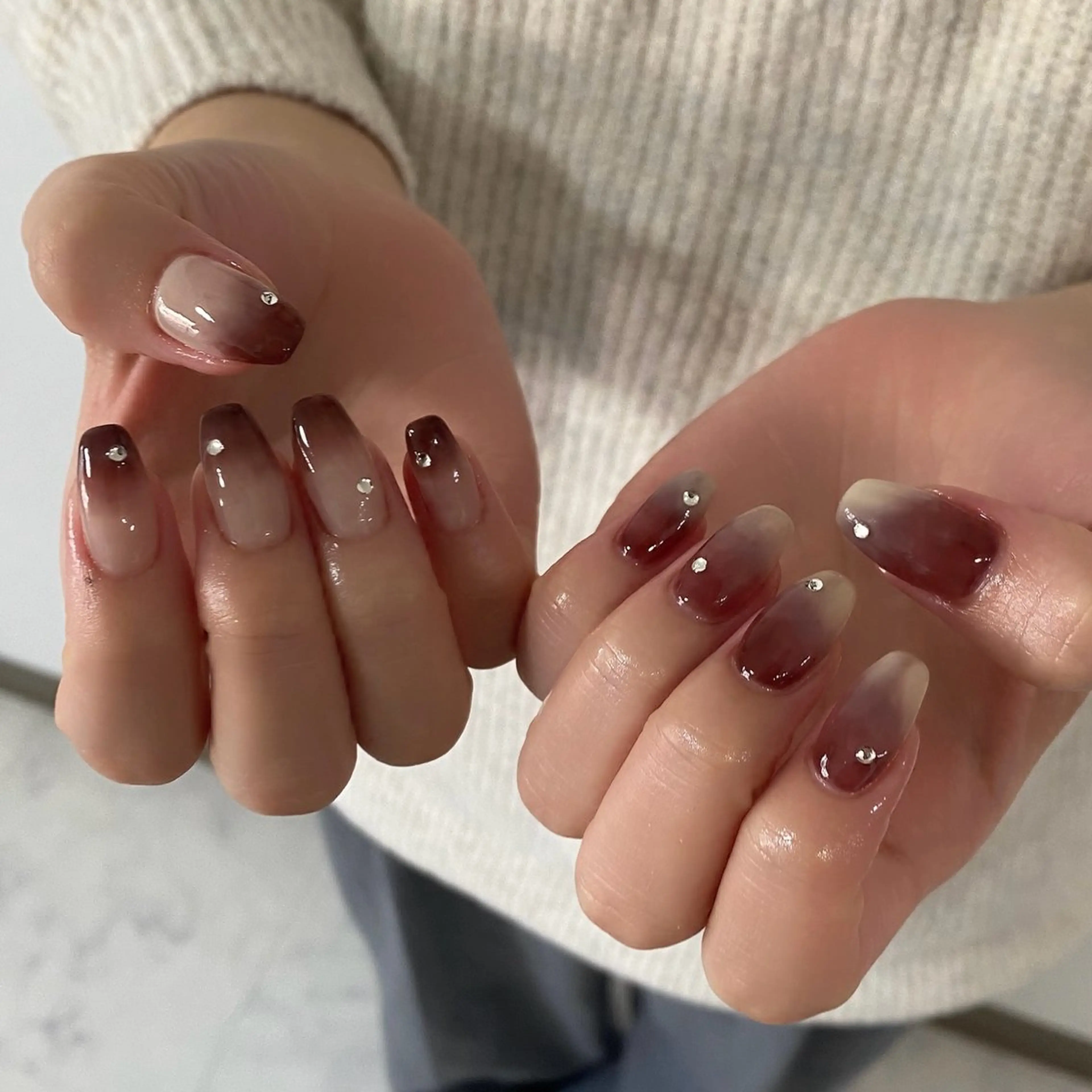 ネイル 持ち込み ハンドネイル RIHO ♡のネイルデザイン