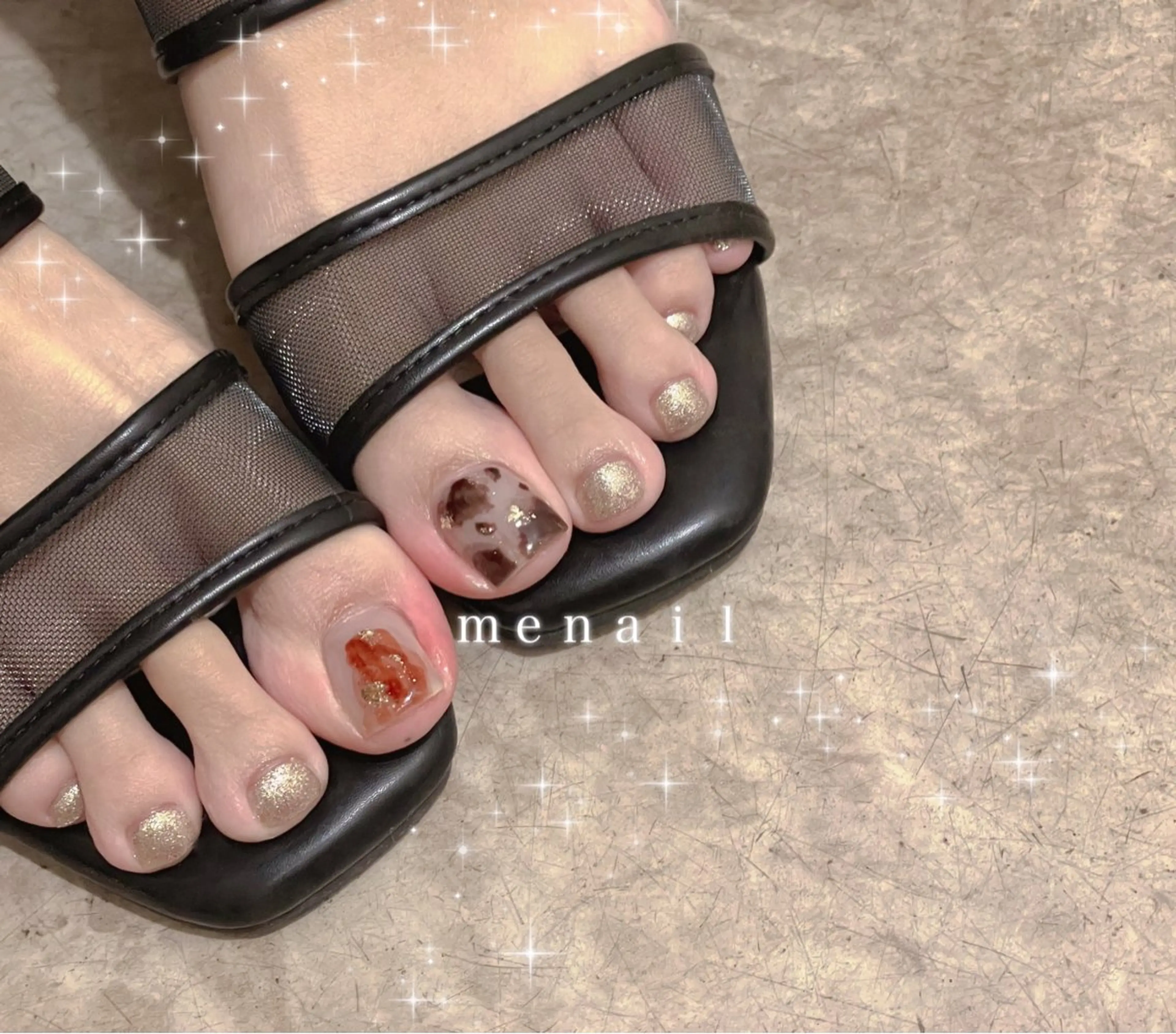 ネイル ハンドネイル フットネイル ＃ ｍｅのネイルデザイン