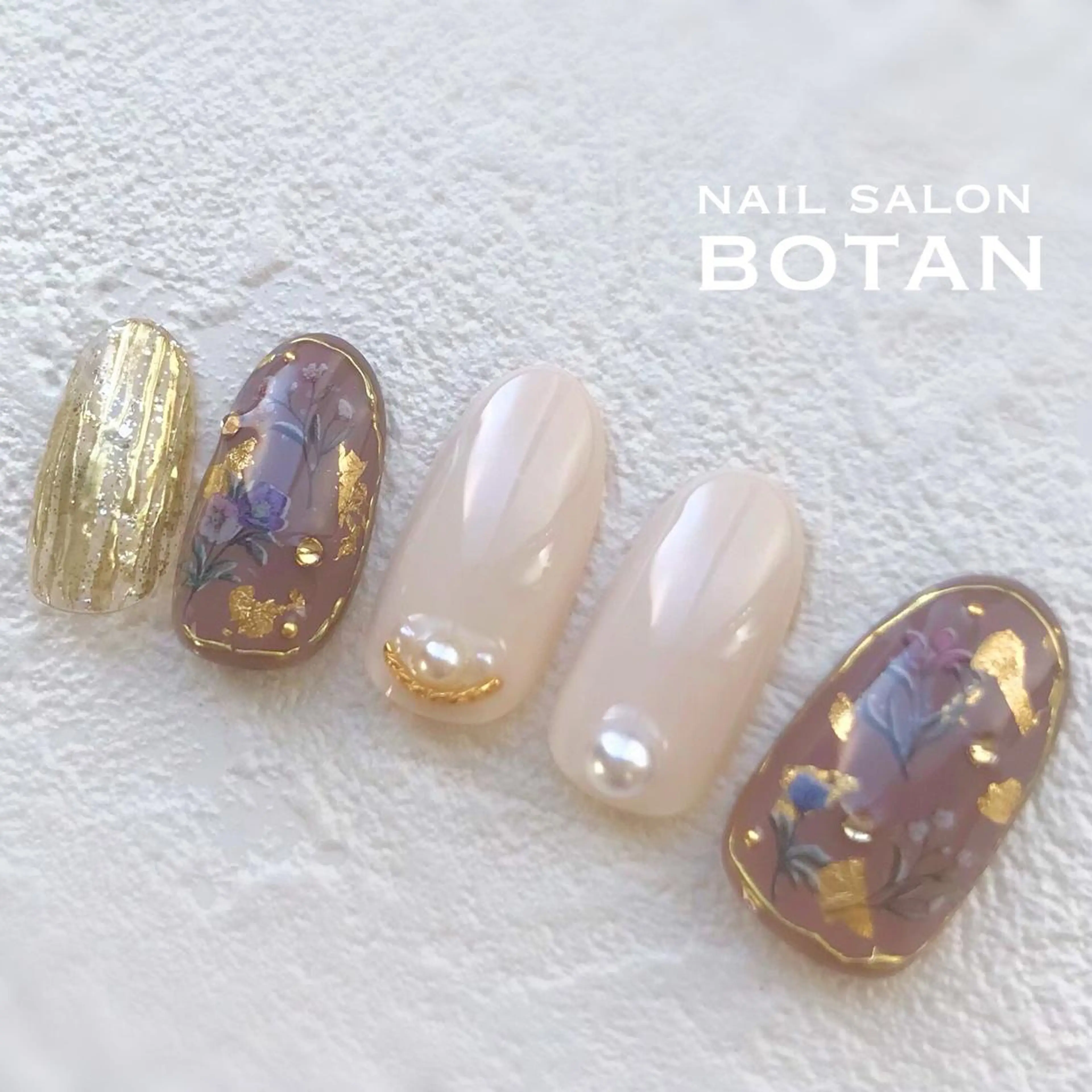 ネイル ハンドネイル NAIL SALON BOTANのネイルデザイン